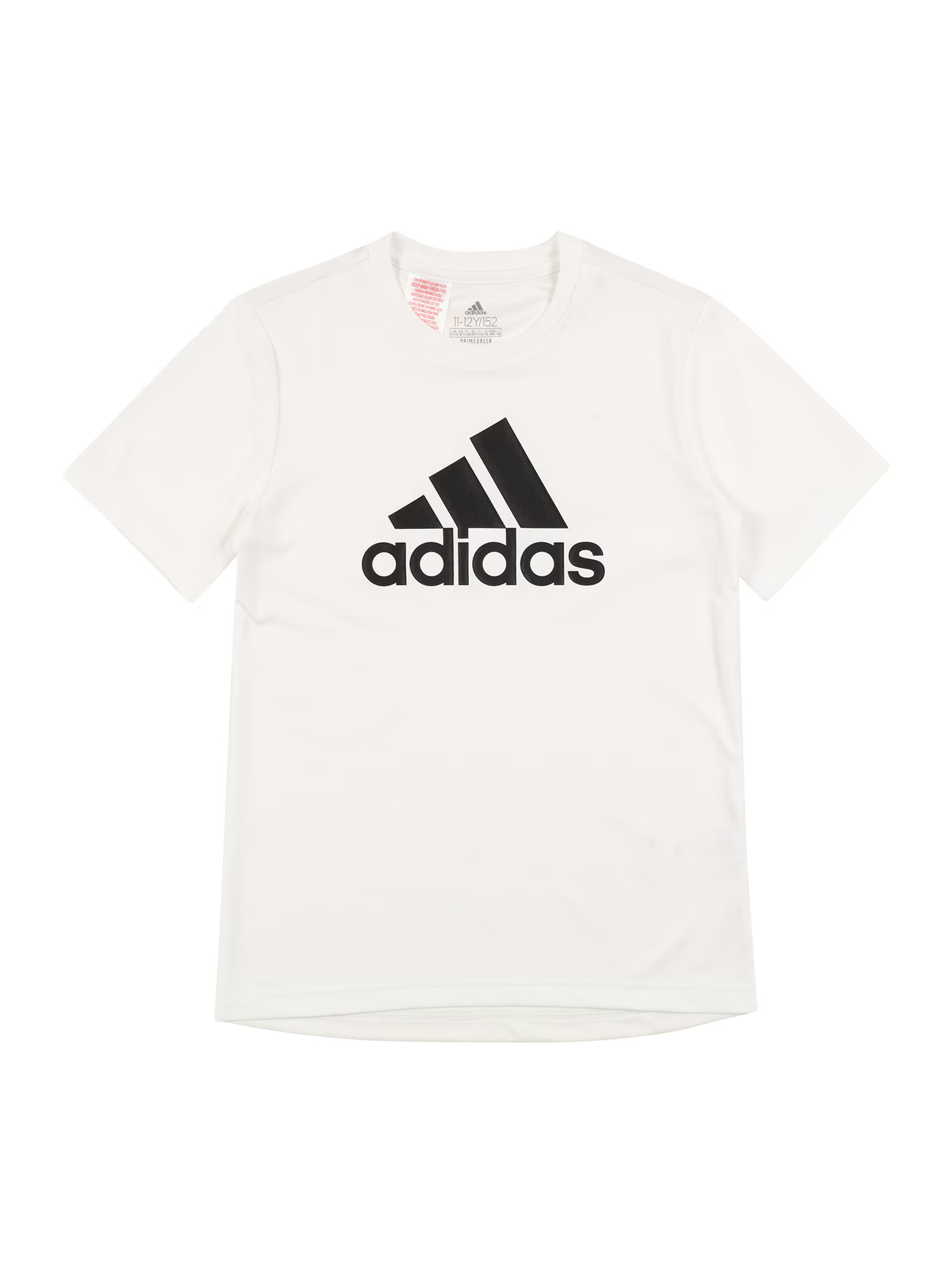 ADIDAS SPORTSWEAR Λειτουργικό μπλουζάκι μαύρο / λευκό - Pepit.gr