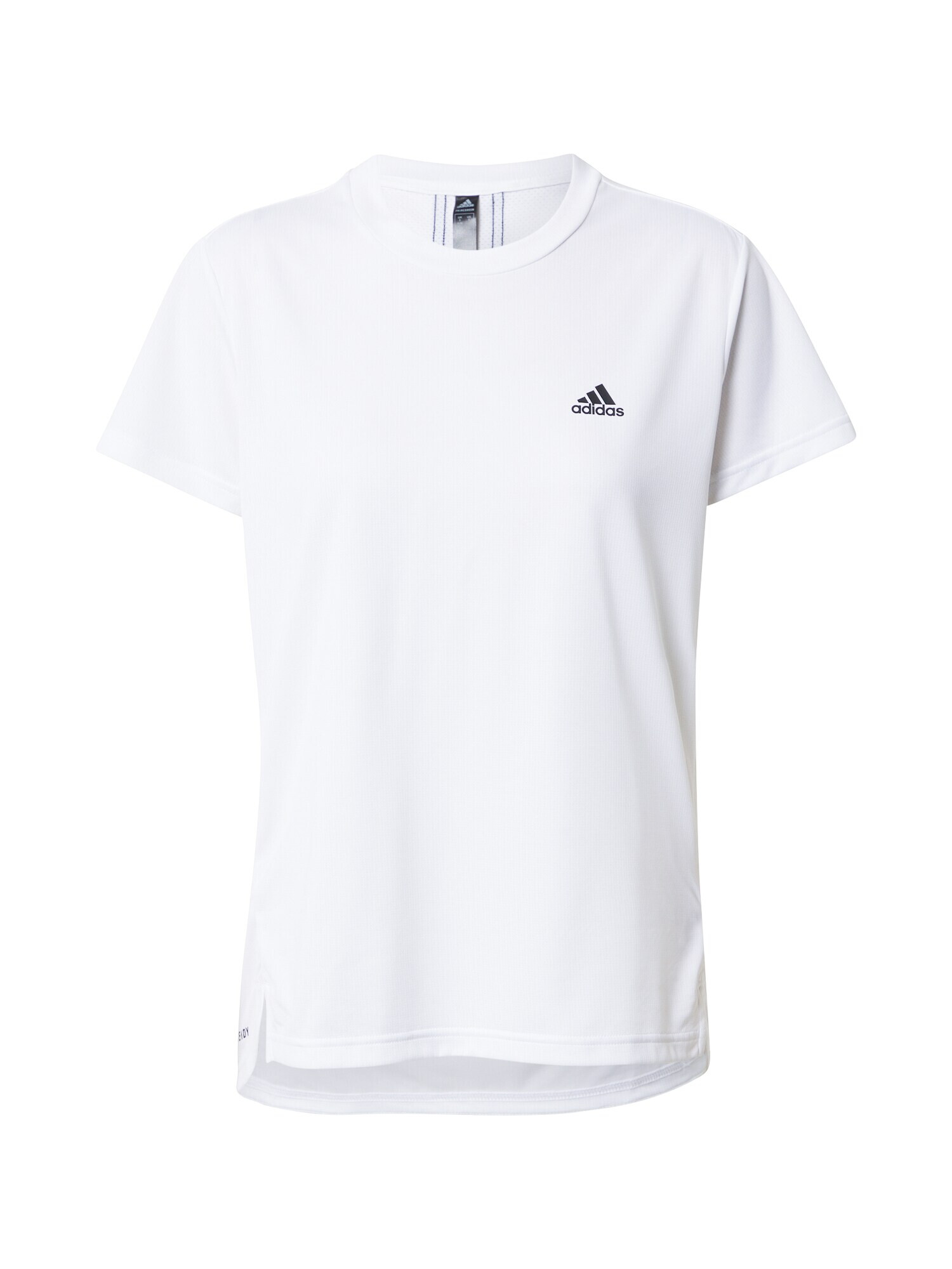 ADIDAS SPORTSWEAR Λειτουργικό μπλουζάκι μαύρο / λευκό - Pepit.gr