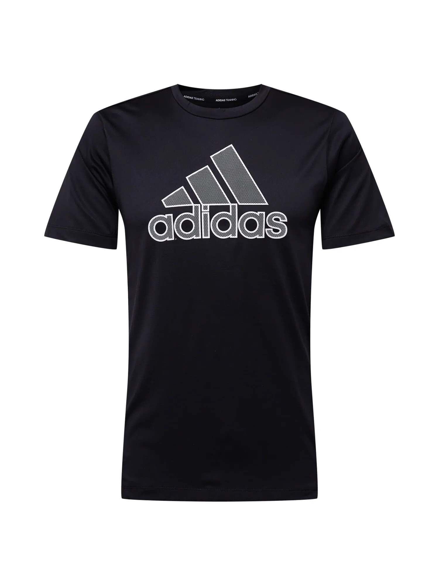 ADIDAS SPORTSWEAR Λειτουργικό μπλουζάκι μαύρο / λευκό - Pepit.gr