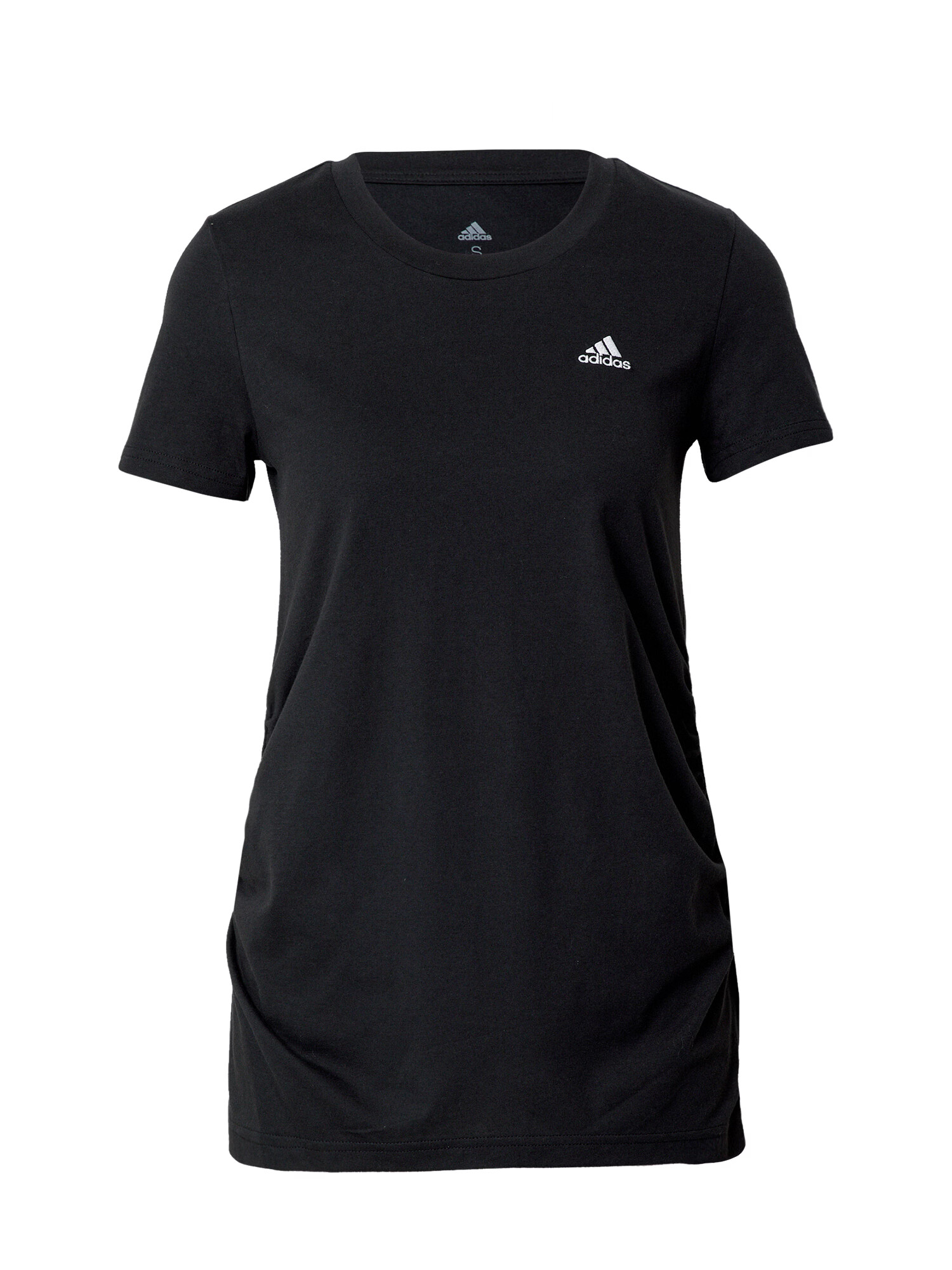 ADIDAS SPORTSWEAR Λειτουργικό μπλουζάκι μαύρο / λευκό - Pepit.gr