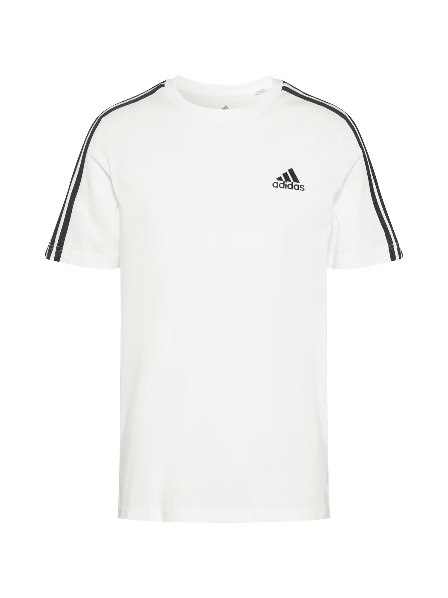 ADIDAS SPORTSWEAR Λειτουργικό μπλουζάκι μαύρο / λευκό - Pepit.gr