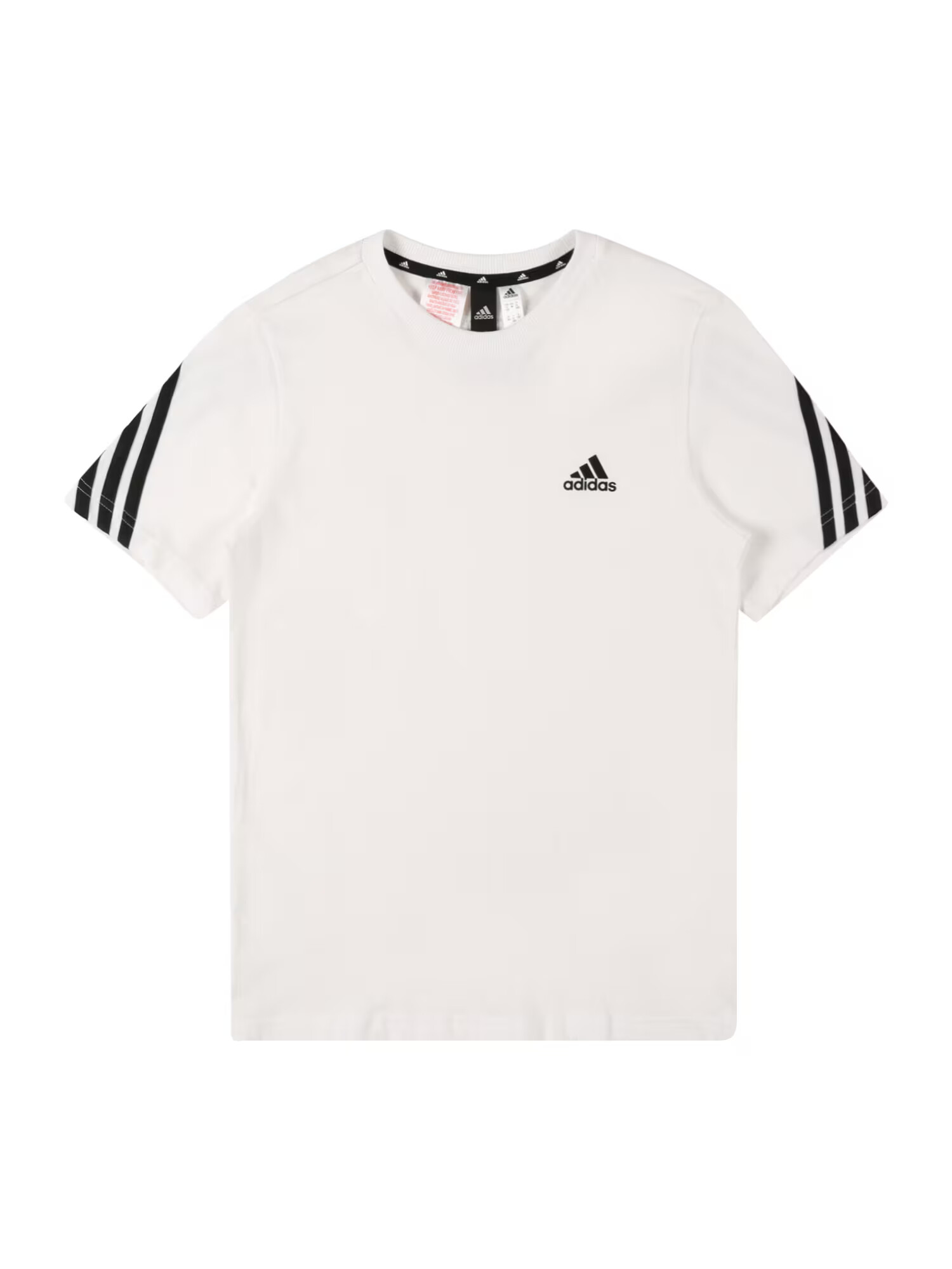 ADIDAS SPORTSWEAR Λειτουργικό μπλουζάκι μαύρο / offwhite - Pepit.gr