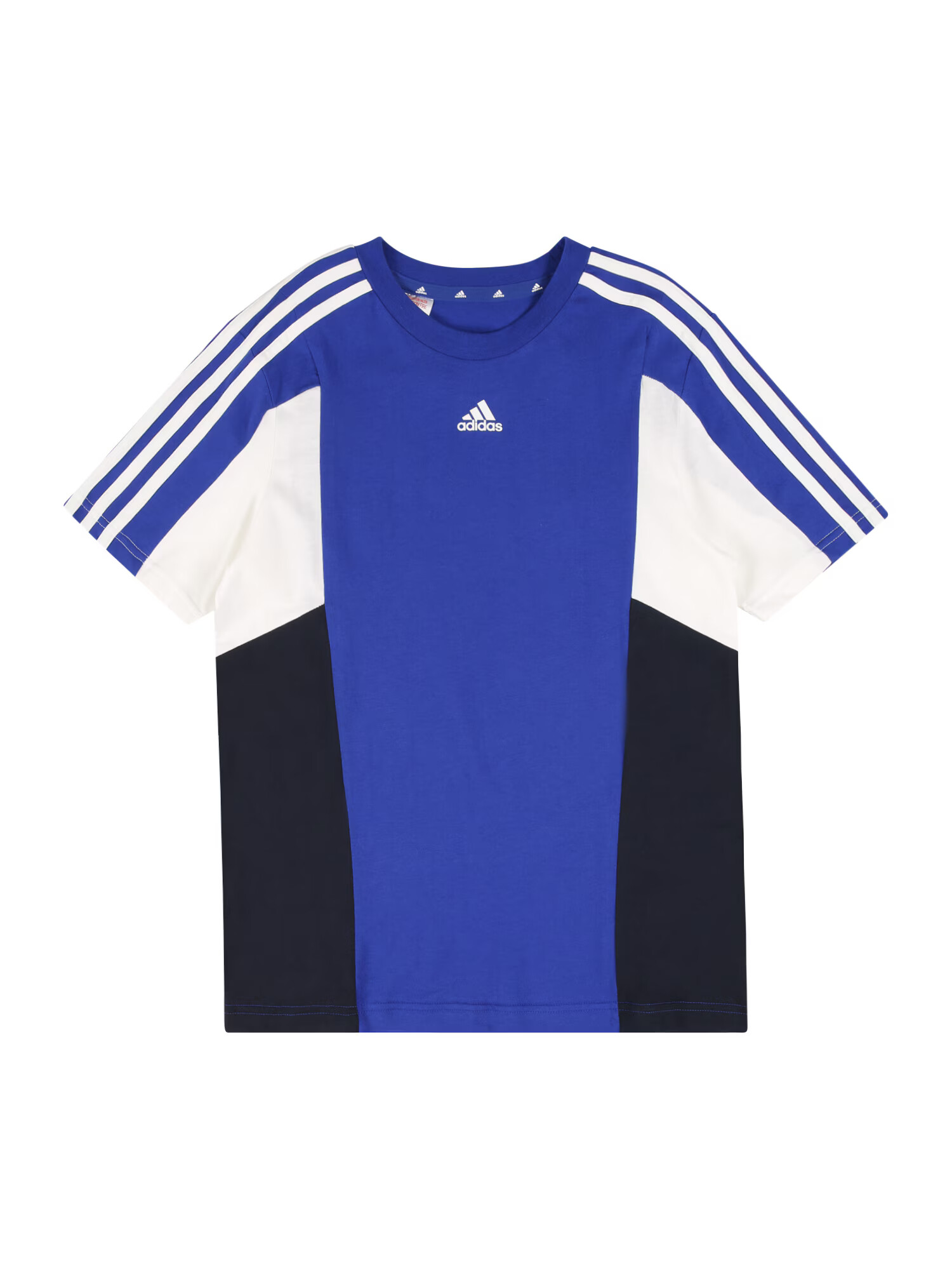 ADIDAS SPORTSWEAR Λειτουργικό μπλουζάκι μπλε / μαύρο / λευκό - Pepit.gr