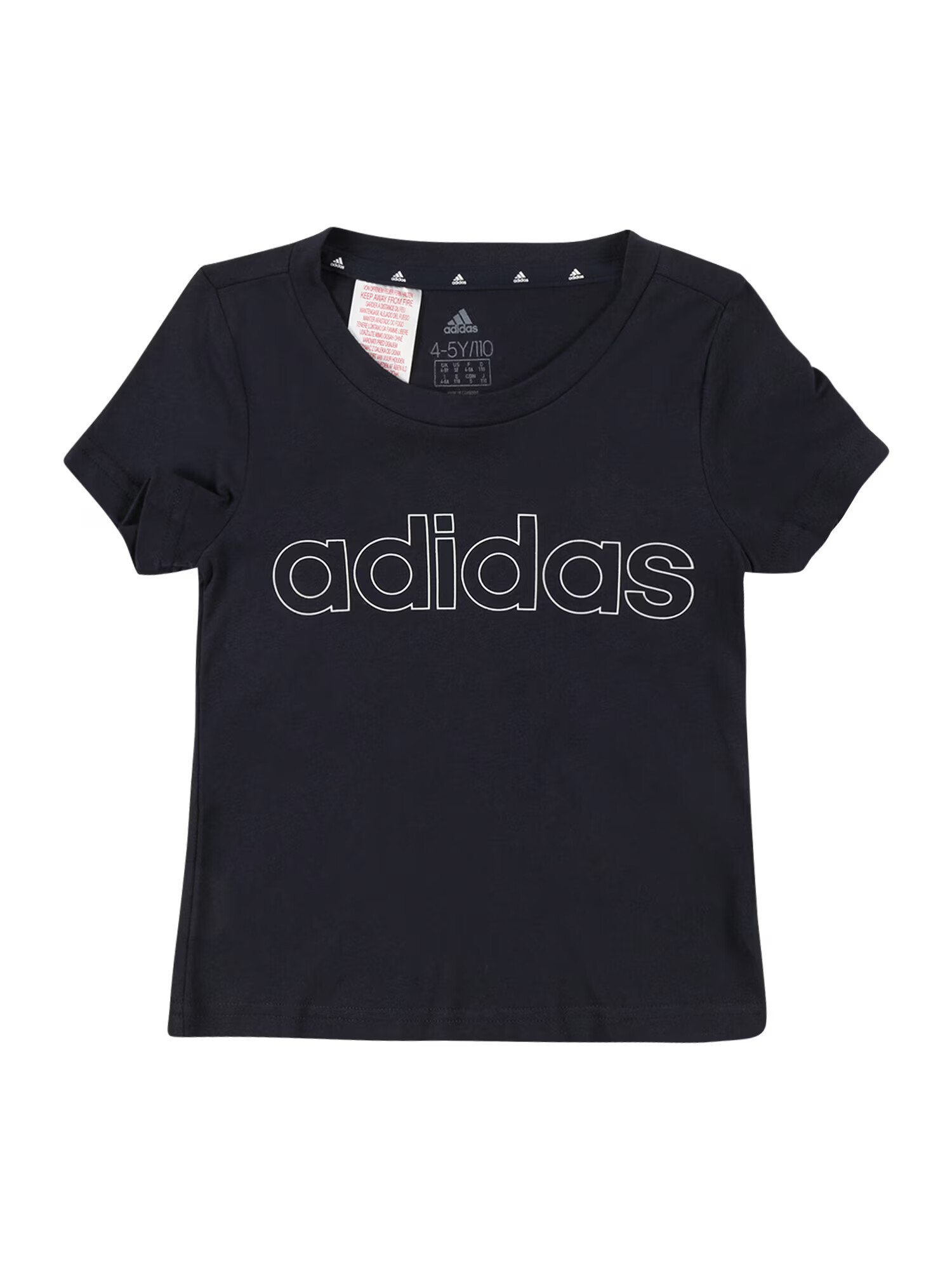 ADIDAS SPORTSWEAR Λειτουργικό μπλουζάκι μπλε νύχτας / λευκό - Pepit.gr