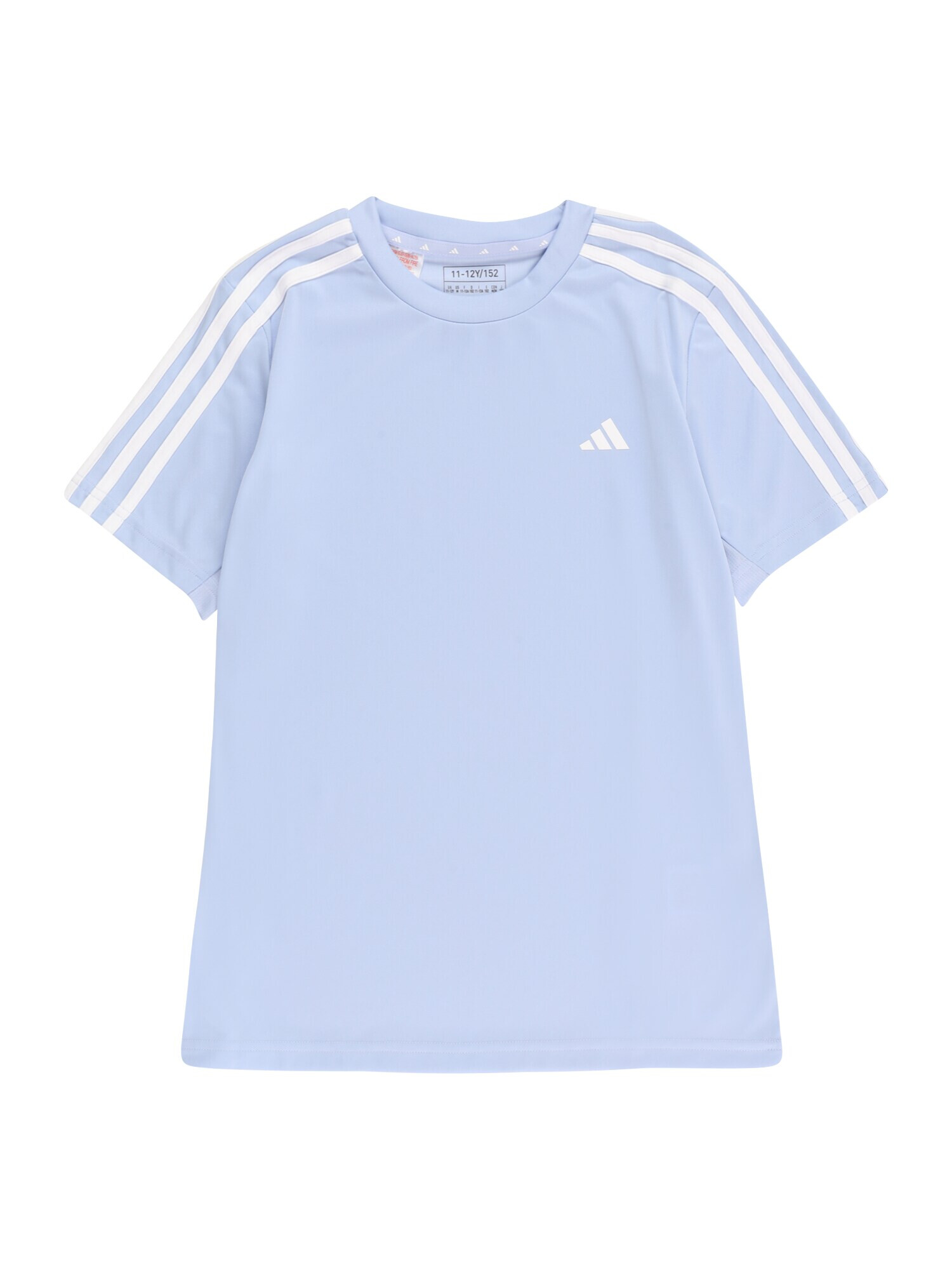 ADIDAS SPORTSWEAR Λειτουργικό μπλουζάκι μπλε φιμέ / λευκό - Pepit.gr