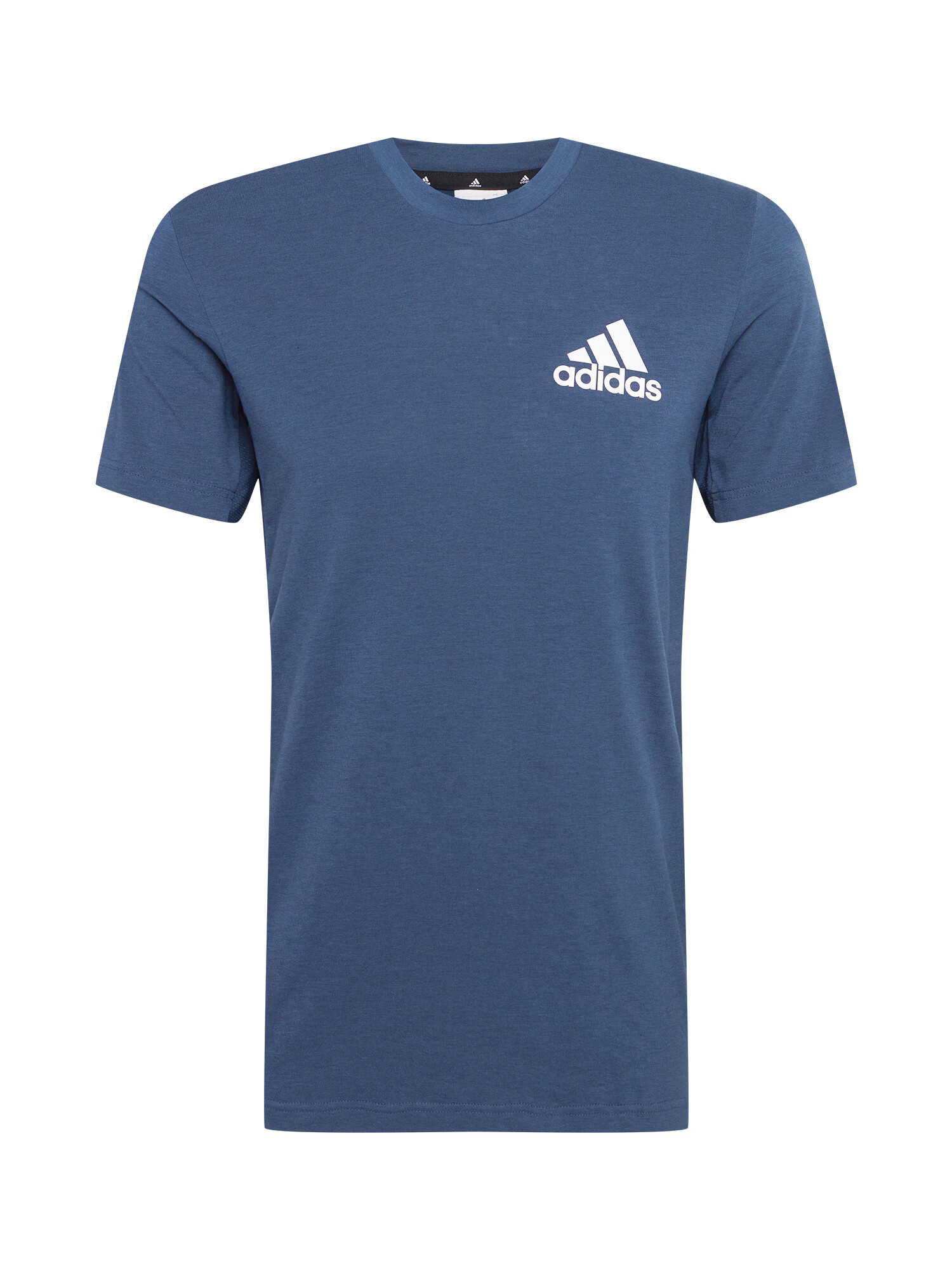 ADIDAS SPORTSWEAR Λειτουργικό μπλουζάκι μπλε φιμέ / λευκό - Pepit.gr