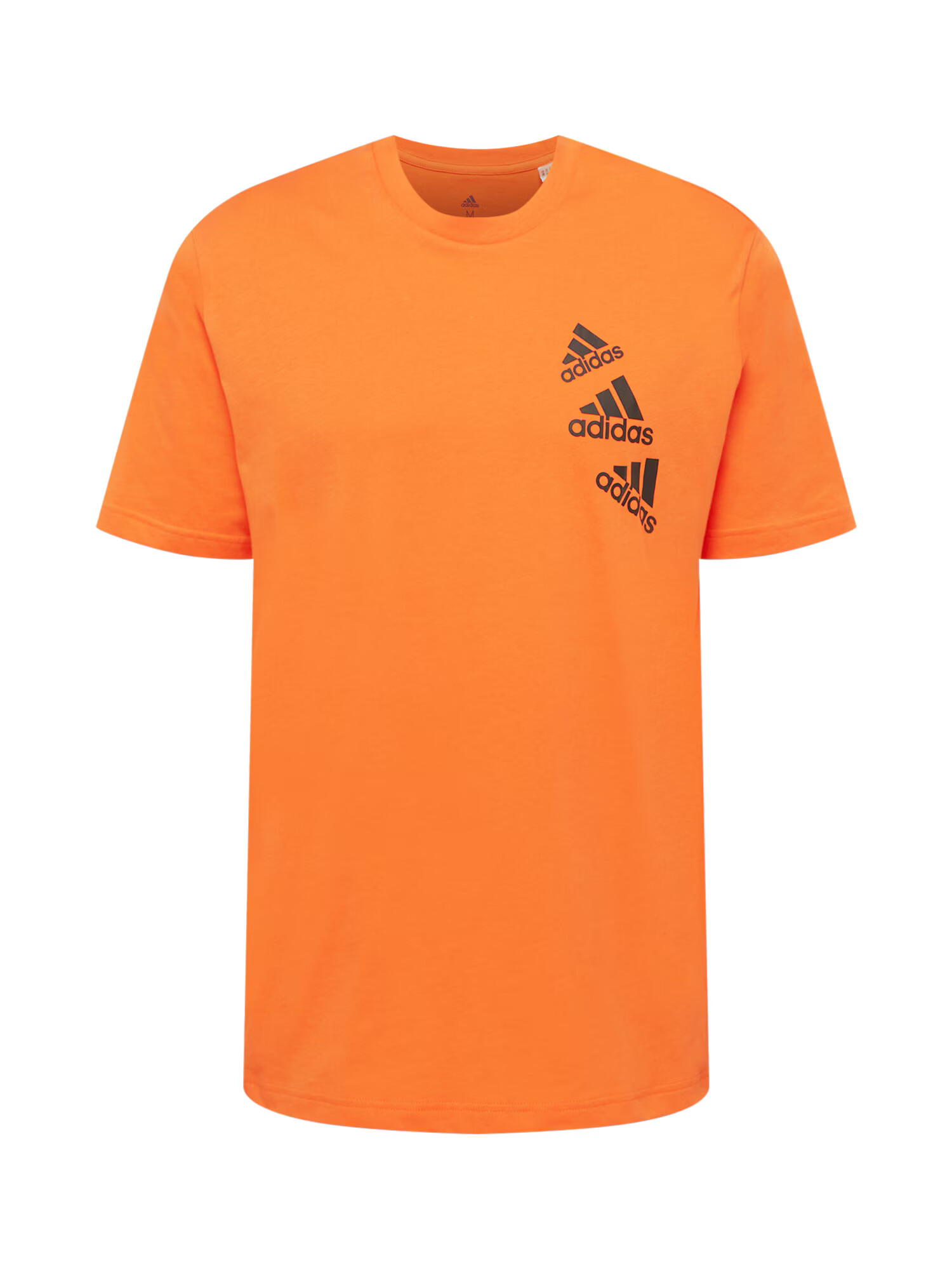 ADIDAS SPORTSWEAR Λειτουργικό μπλουζάκι πορτοκαλί / μαύρο - Pepit.gr