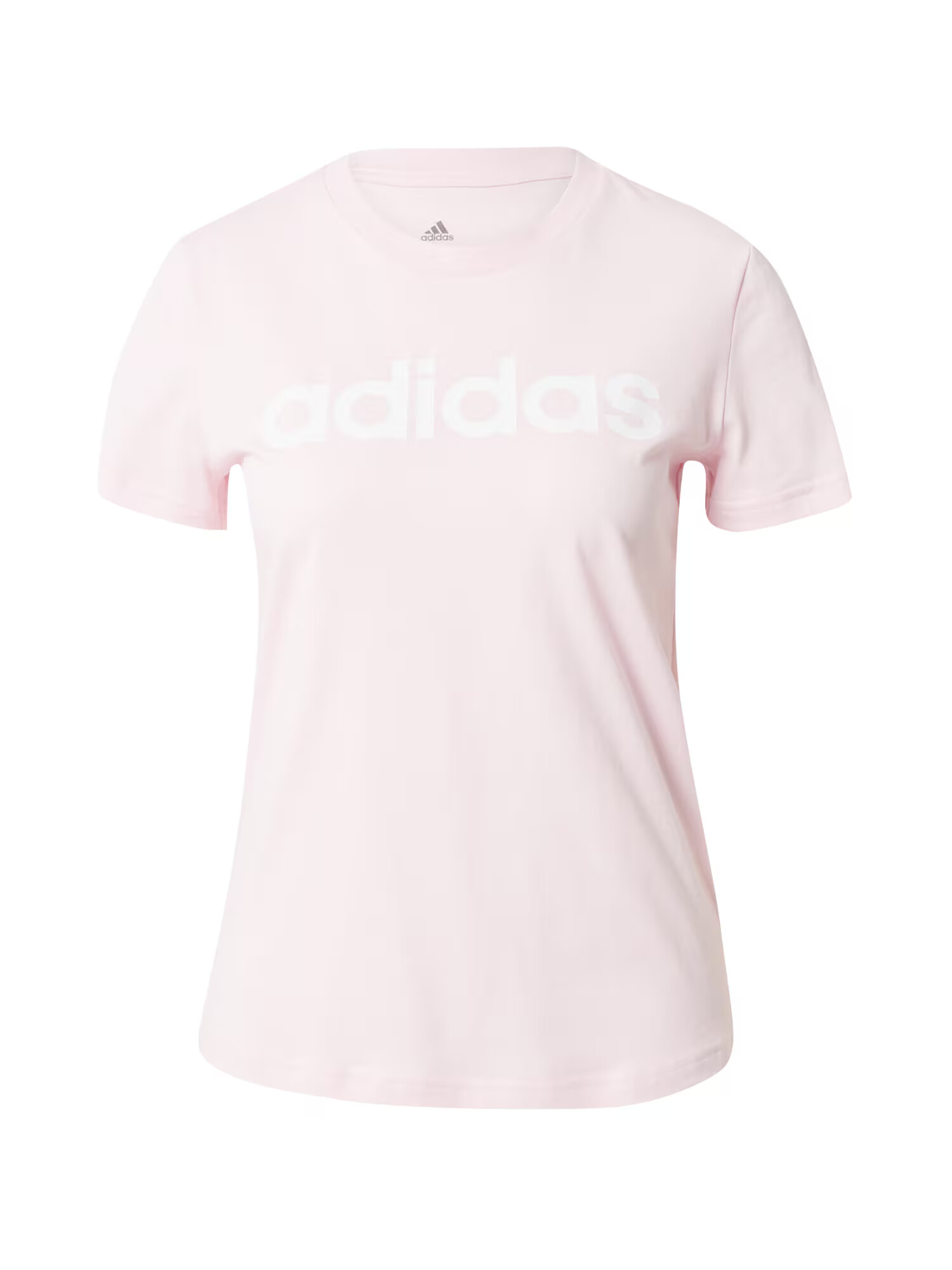 ADIDAS SPORTSWEAR Λειτουργικό μπλουζάκι 'Essentials' ρόδινο / λευκό - Pepit.gr