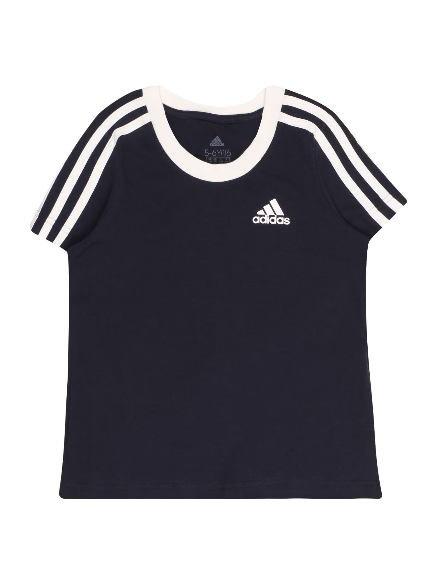 ADIDAS SPORTSWEAR Λειτουργικό μπλουζάκι σκούρο μπλε / λευκό - Pepit.gr