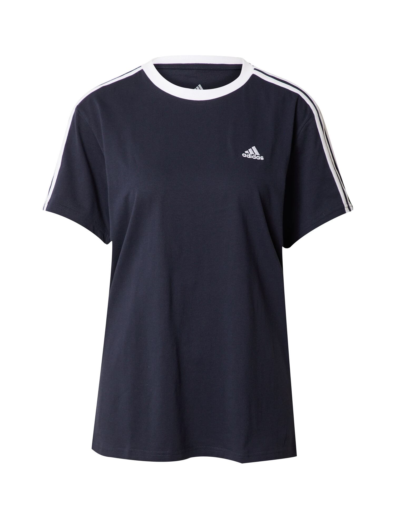 ADIDAS SPORTSWEAR Μπλουζάκι 'Essentials' σκούρο μπλε / λευκό - Pepit.gr