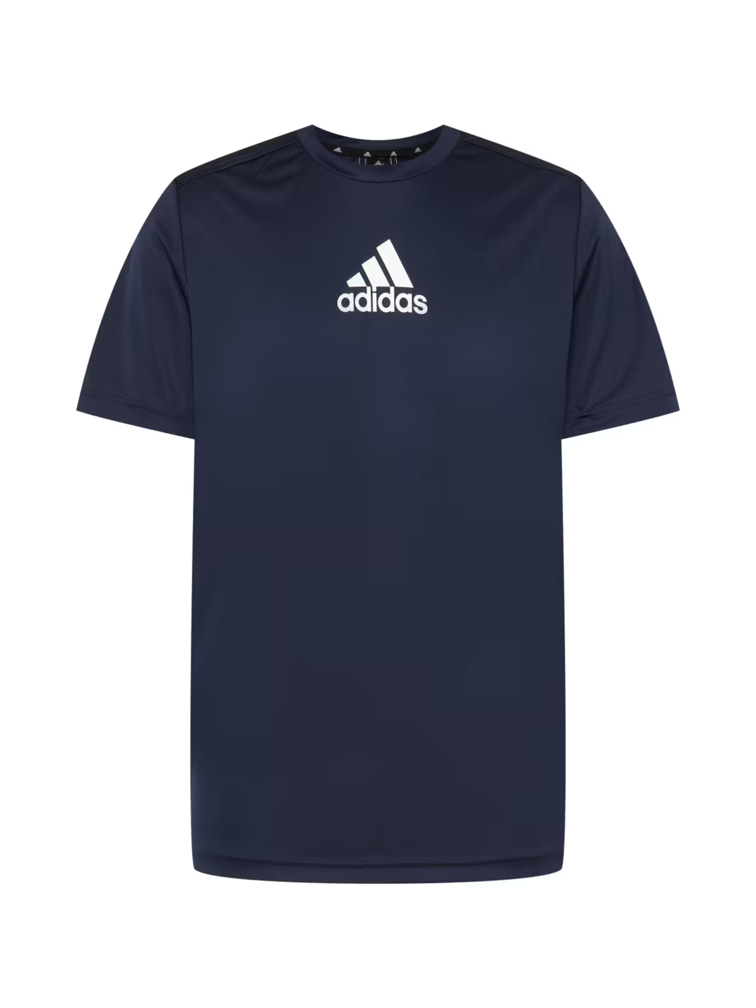 ADIDAS SPORTSWEAR Λειτουργικό μπλουζάκι σκούρο μπλε / λευκό - Pepit.gr