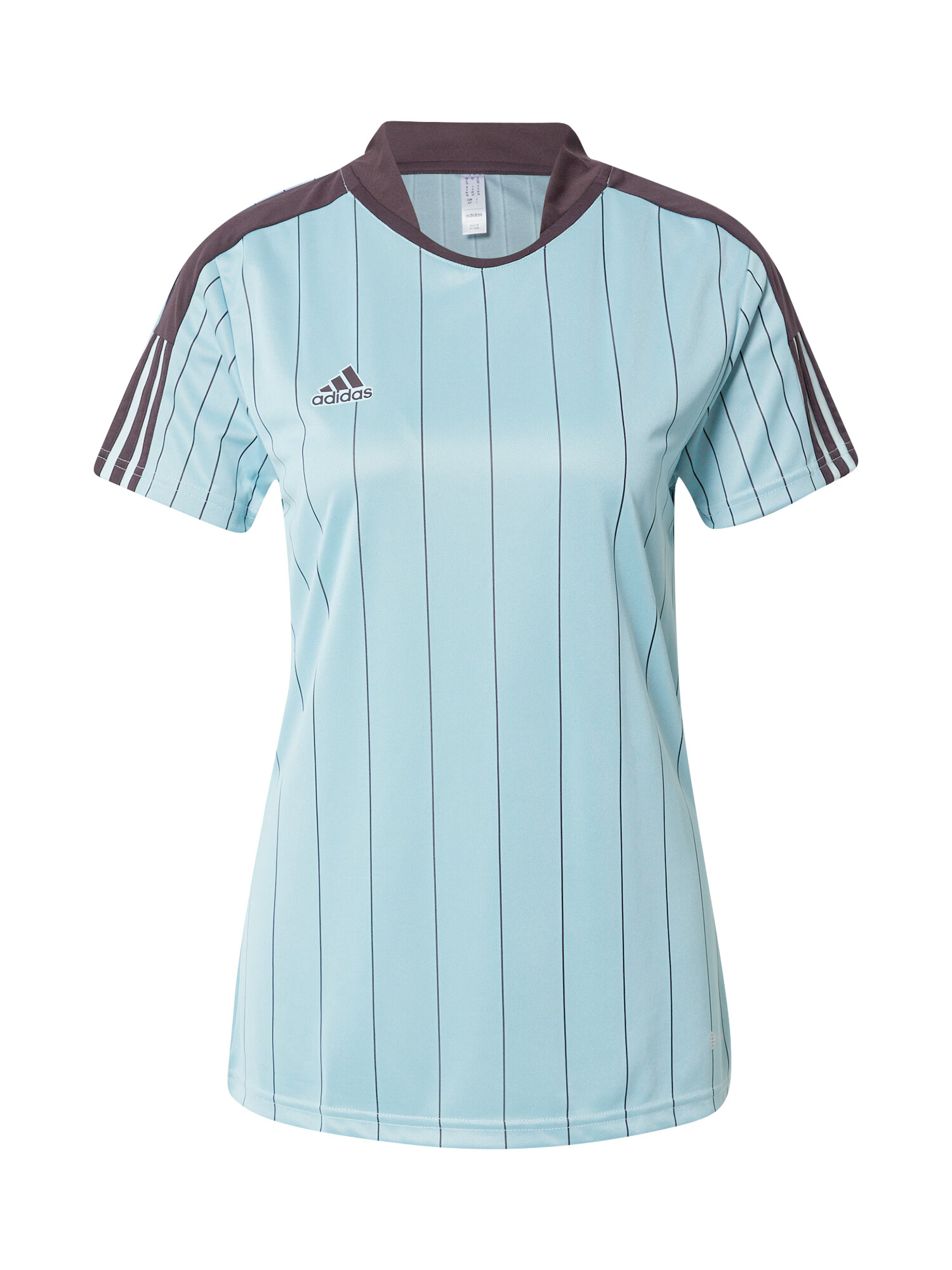 ADIDAS SPORTSWEAR Λειτουργικό μπλουζάκι 'Tiro' γαλάζιο / σκούρο καφέ - Pepit.gr