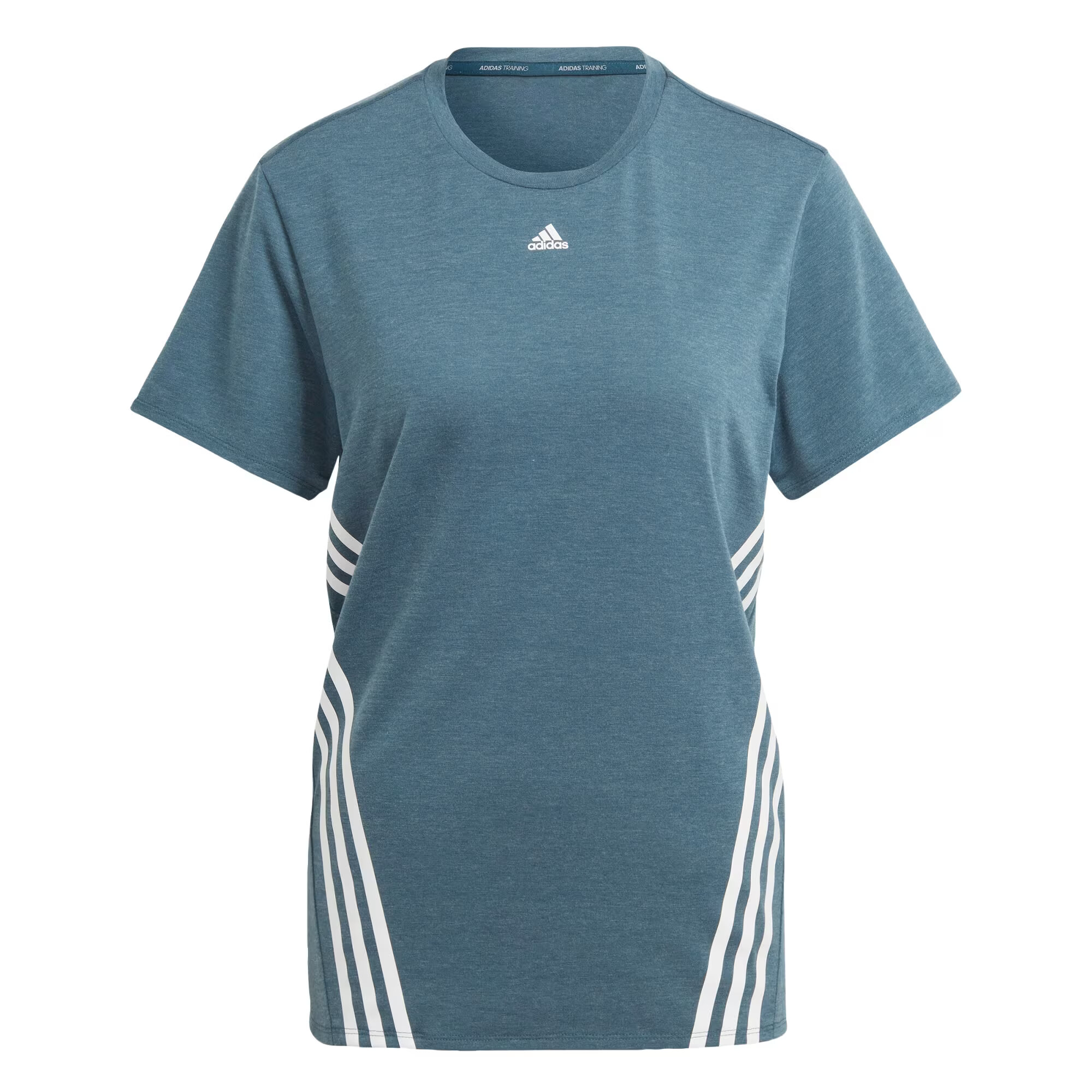 ADIDAS SPORTSWEAR Λειτουργικό μπλουζάκι 'Train Icons' μπλε περιστεριού / λευκό - Pepit.gr