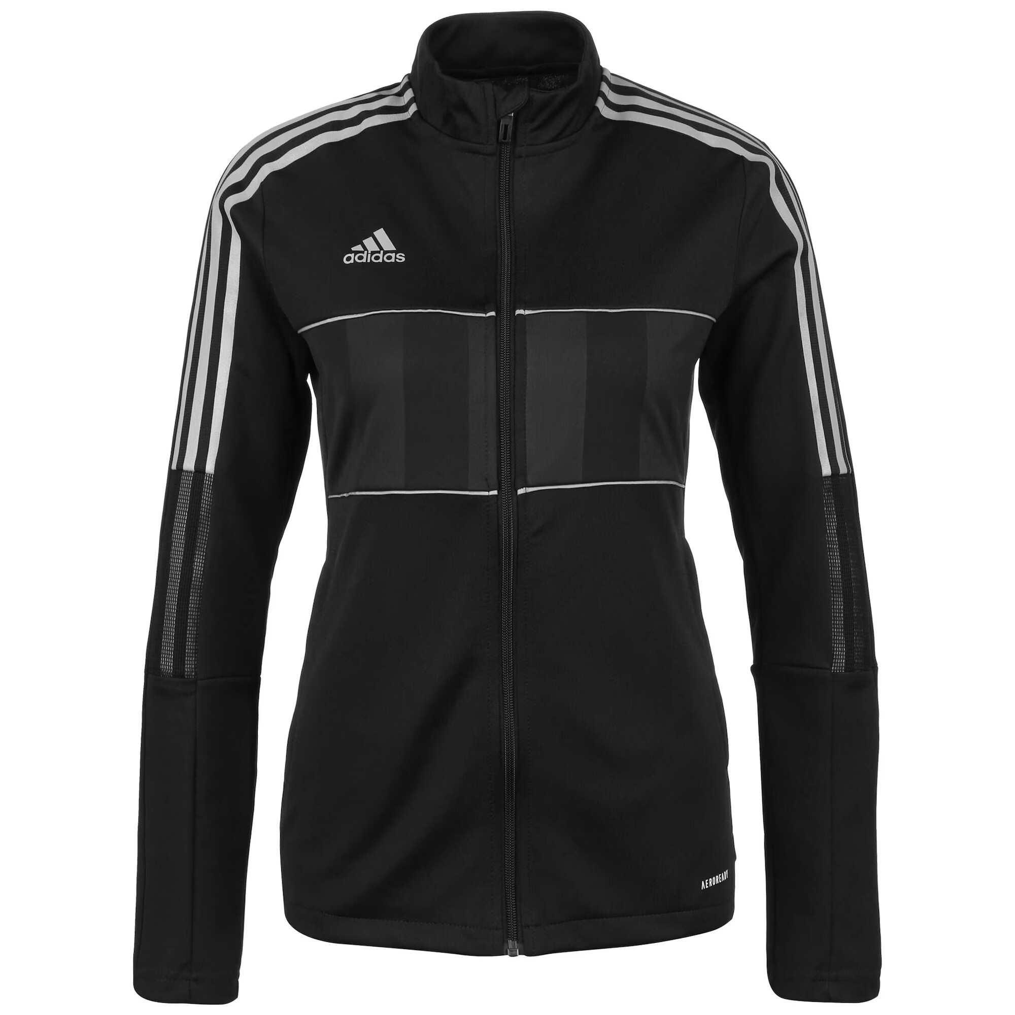 ADIDAS SPORTSWEAR Μπουφάν άσκησης 'Tiro' σκούρο γκρι / μαύρο / λευκό - Pepit.gr