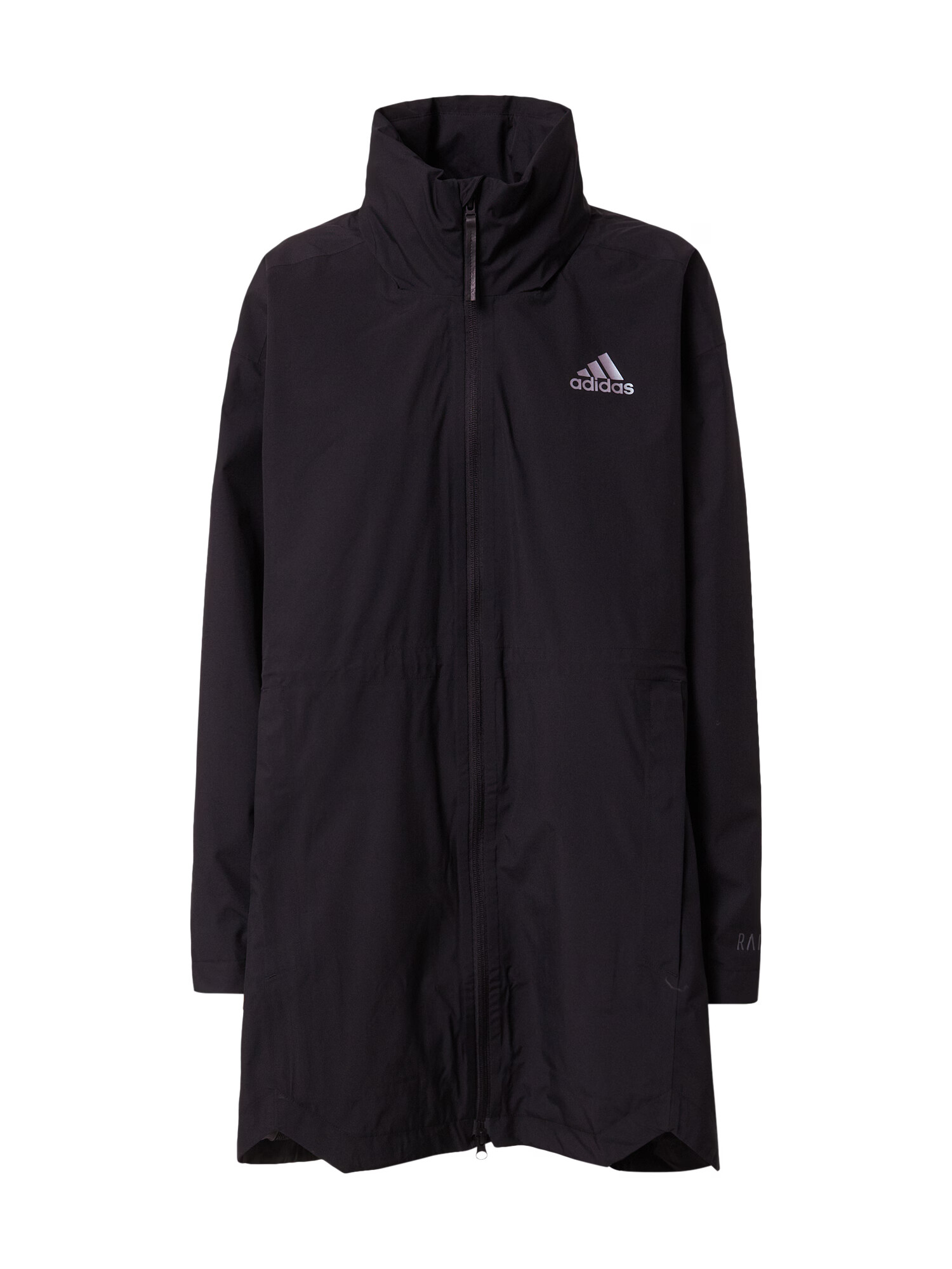 ADIDAS SPORTSWEAR Μπουφάν πεζοπορίας 'Traveer Rain.Rdy' μαύρο / λευκό - Pepit.gr