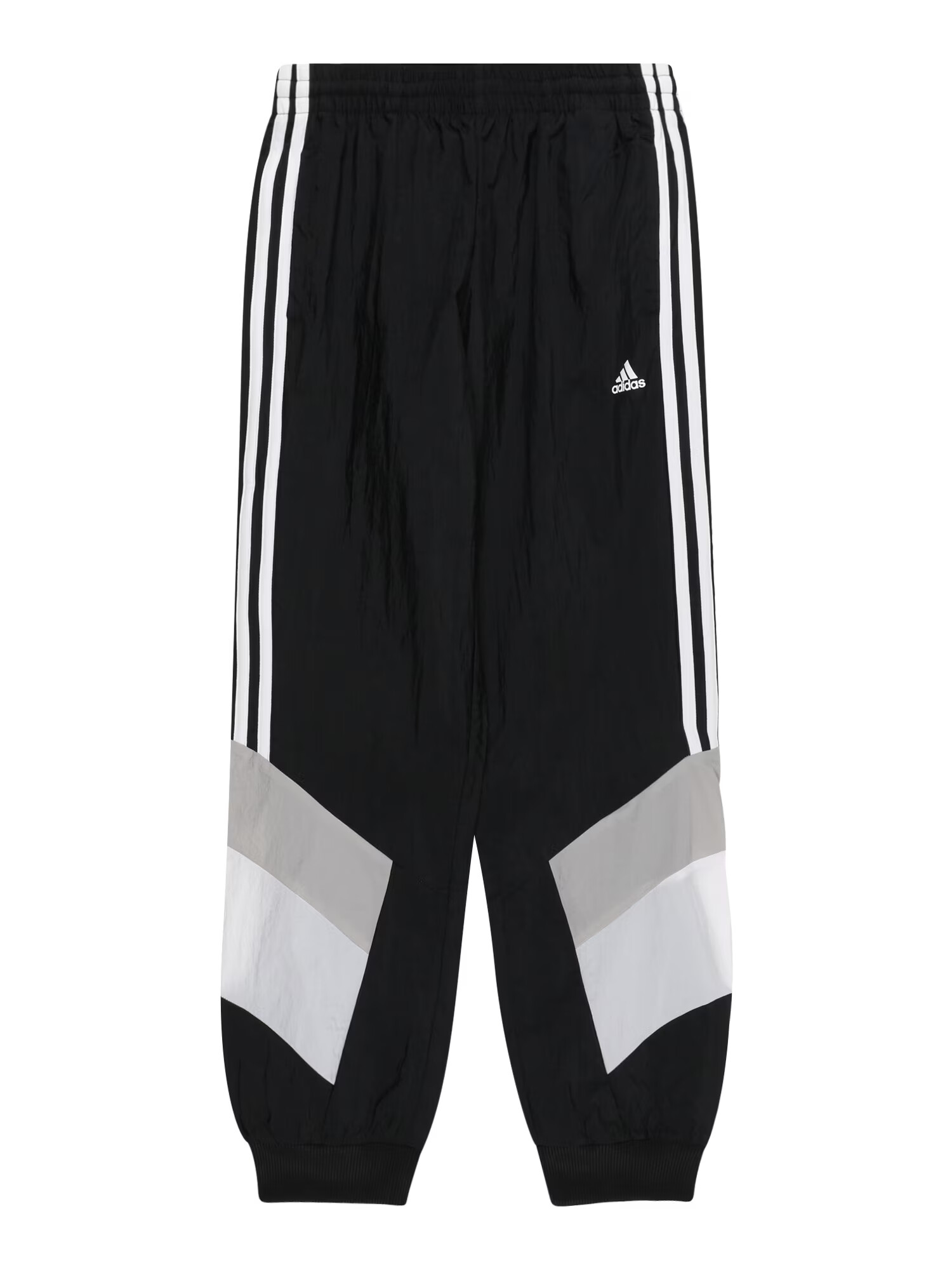 ADIDAS SPORTSWEAR Παντελόνι φόρμας 'Colorblock ' γκρι / μαύρο / λευκό - Pepit.gr