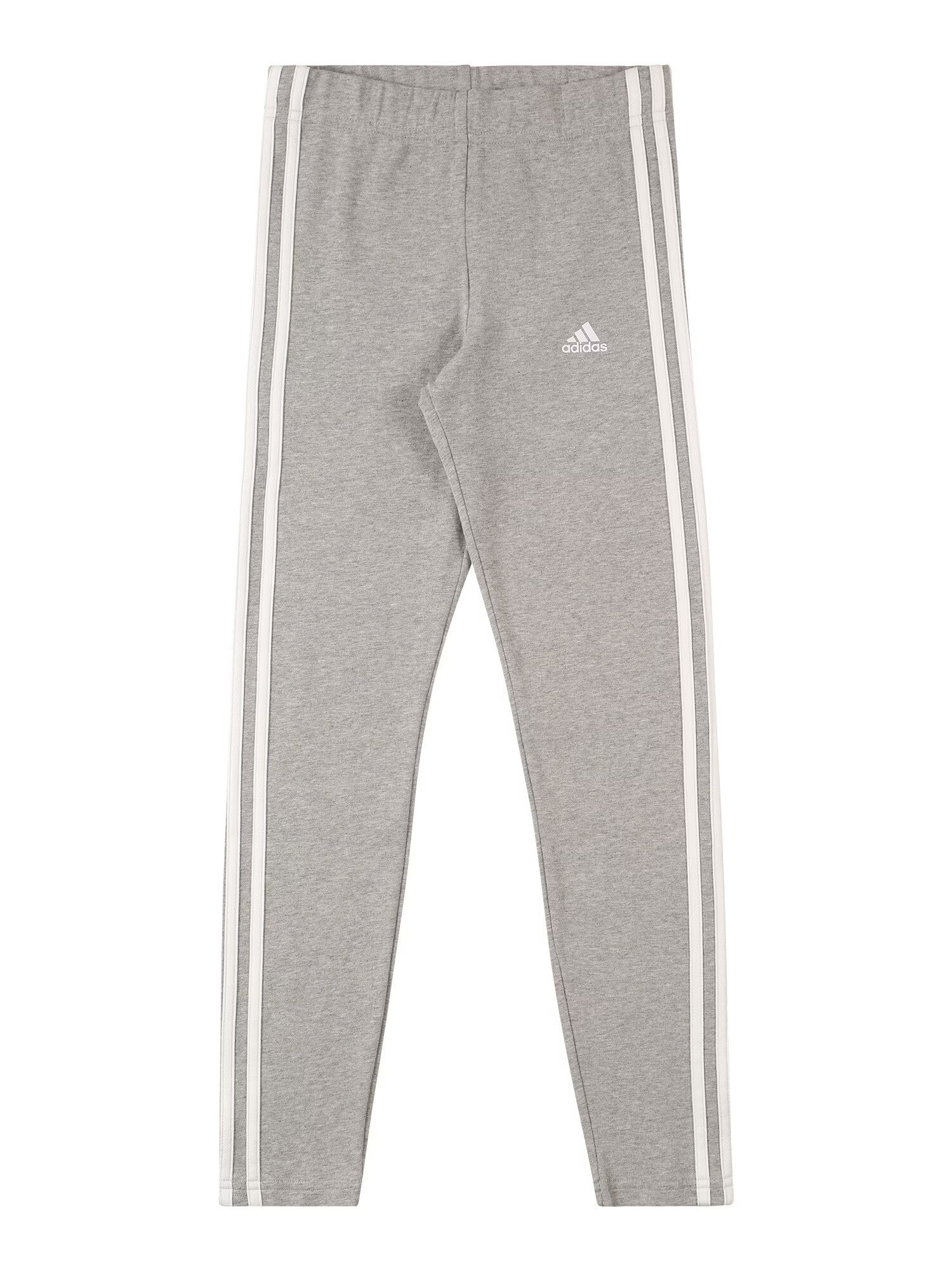 ADIDAS SPORTSWEAR Παντελόνι φόρμας 'Essentials 3-Stripes' γκρι μελανζέ / λευκό - Pepit.gr