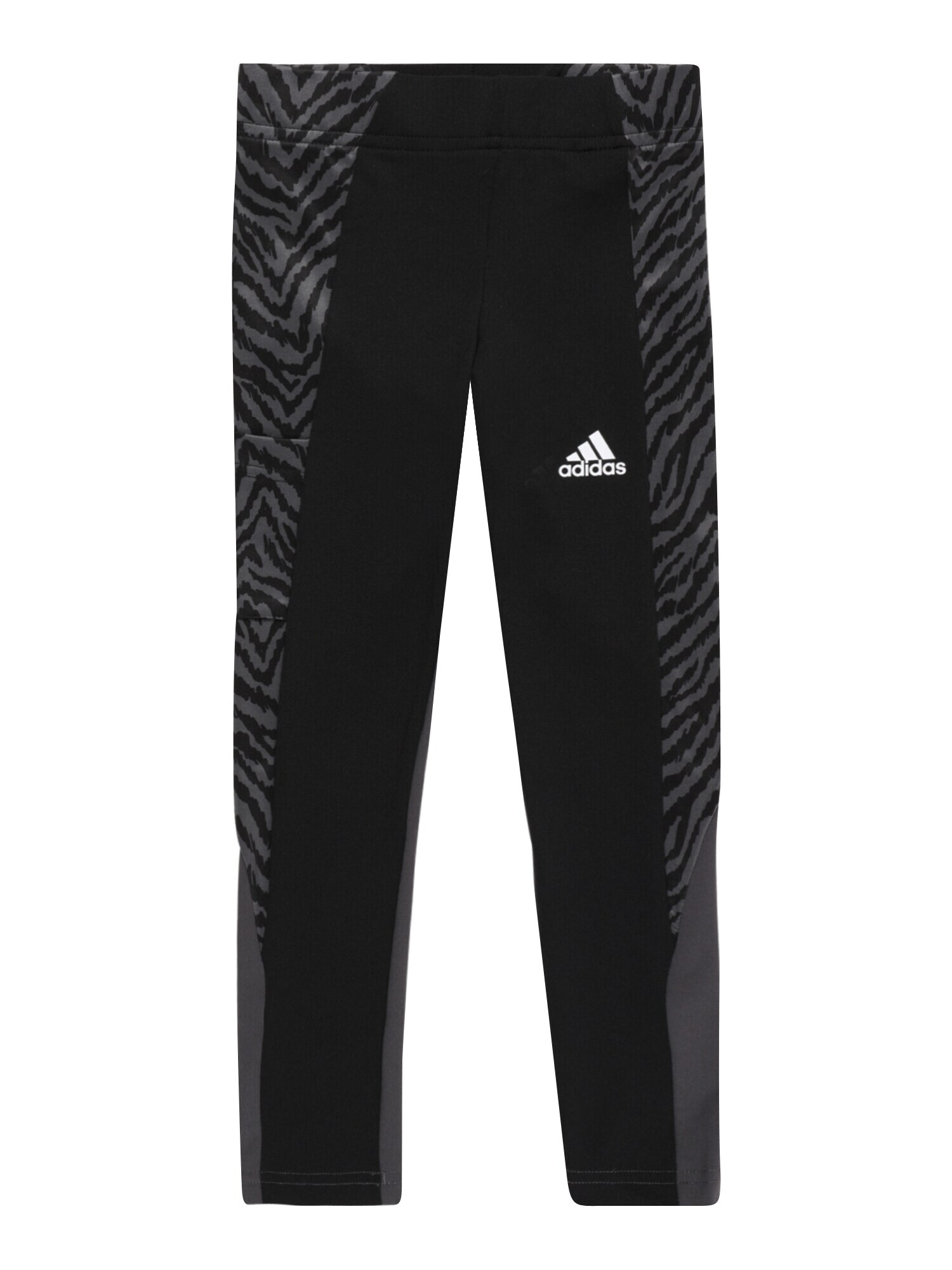 ADIDAS SPORTSWEAR Παντελόνι φόρμας γκρι βασάλτη / μαύρο / λευκό - Pepit.gr