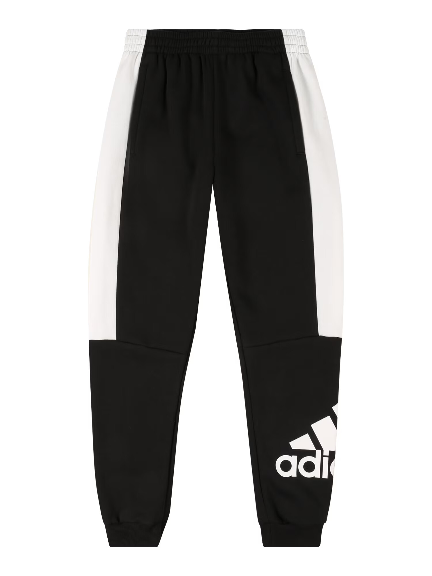 ADIDAS SPORTSWEAR Παντελόνι φόρμας μαύρο / λευκό - Pepit.gr