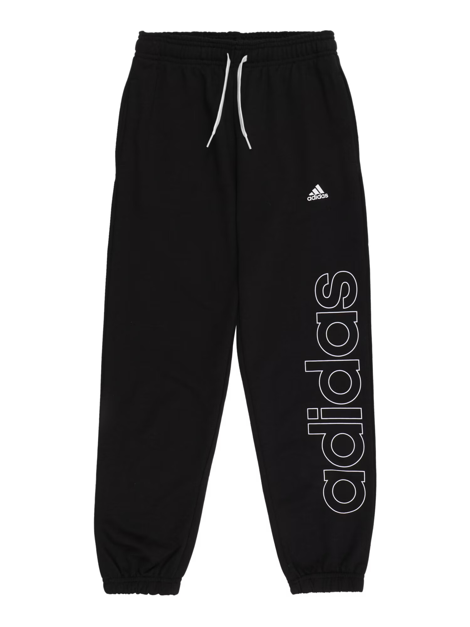 ADIDAS SPORTSWEAR Παντελόνι φόρμας μαύρο / λευκό - Pepit.gr