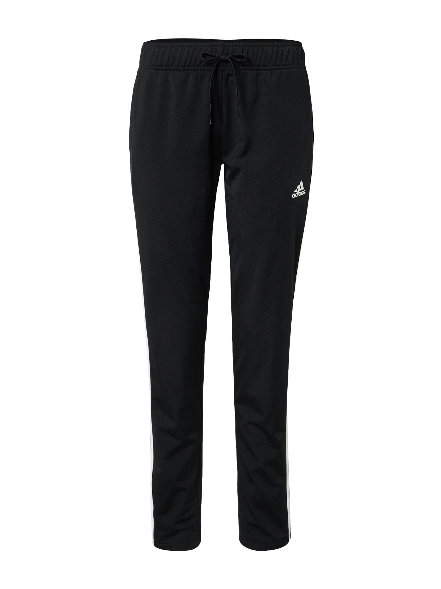 ADIDAS SPORTSWEAR Παντελόνι φόρμας 'Essentials Warm-Up 3-Stripes' μαύρο / λευκό - Pepit.gr