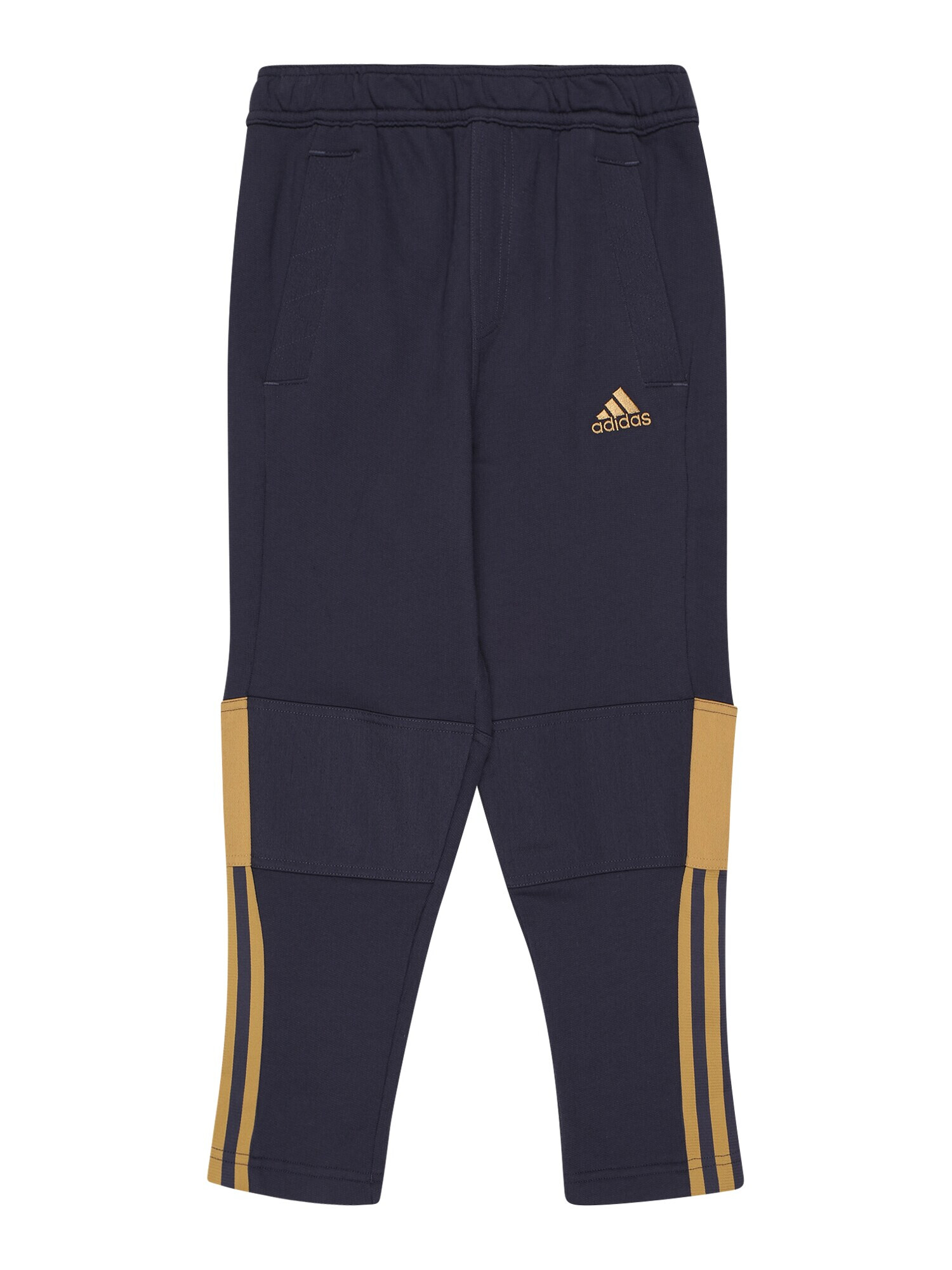 ADIDAS SPORTSWEAR Παντελόνι φόρμας σκούρο μπλε / χρυσό - Pepit.gr