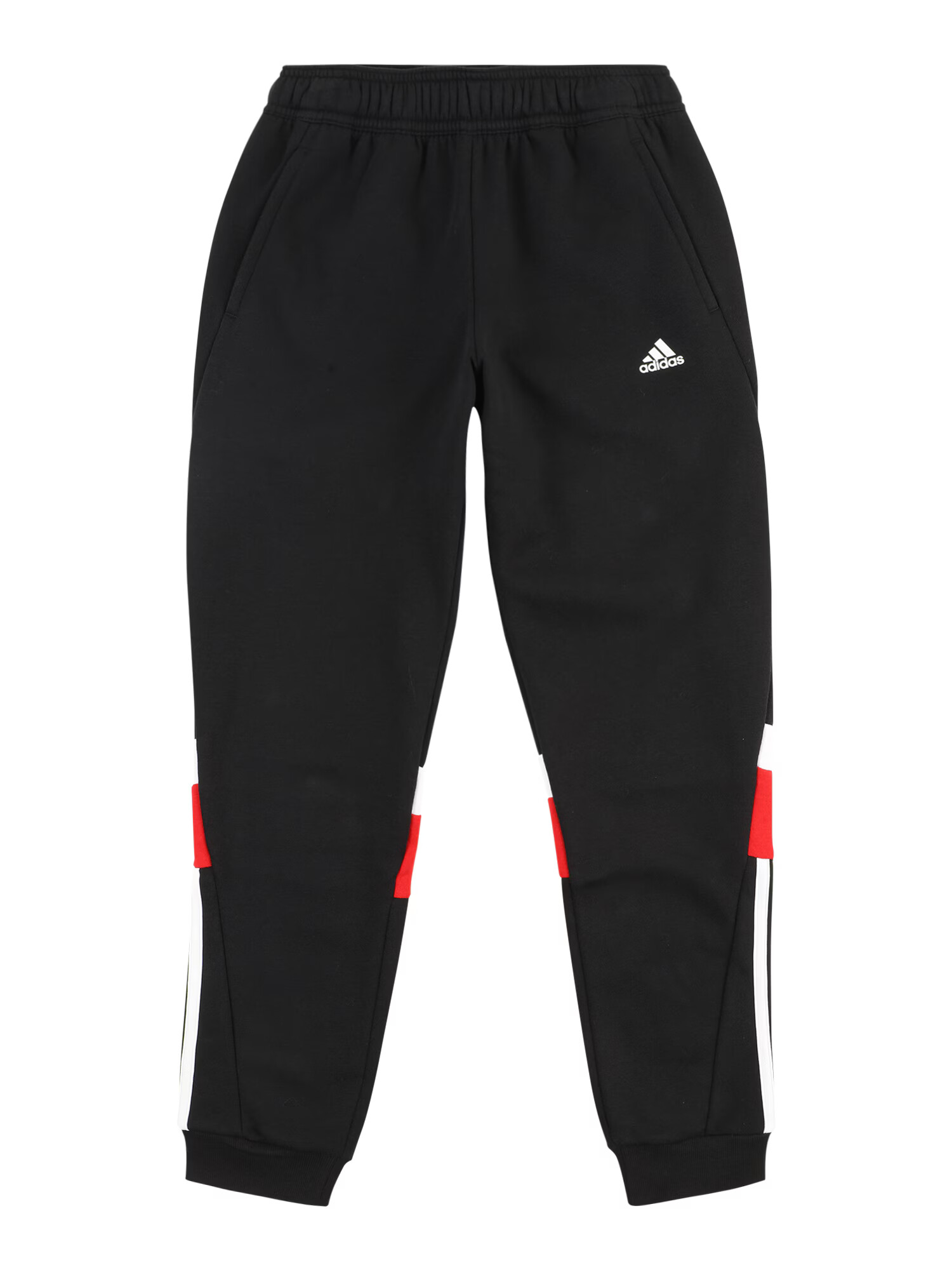 ADIDAS SPORTSWEAR Παντελόνι φόρμας 'Tiberio' κόκκινο / μαύρο / λευκό - Pepit.gr