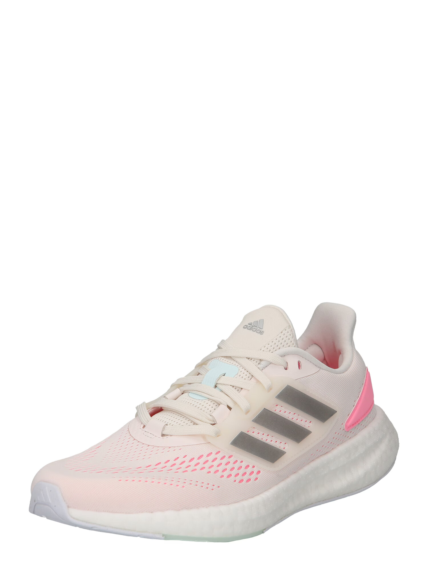 ADIDAS SPORTSWEAR Παπούτσι για τρέξιμο 'Pureboost 22' ανοικτό μπεζ / ασημόγκριζο / ροζ - Pepit.gr