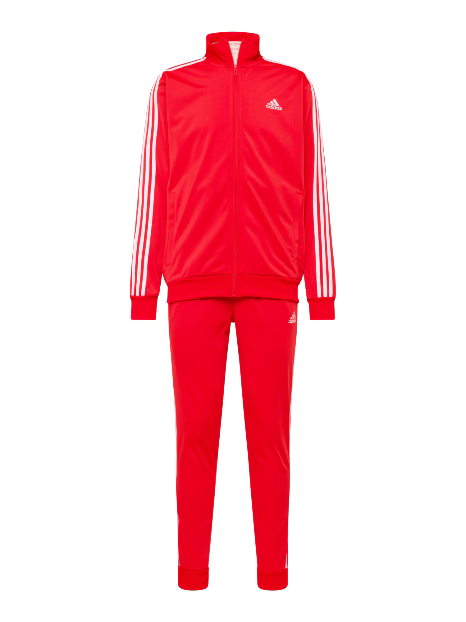 ADIDAS SPORTSWEAR Φόρμα έντονο κόκκινο / λευκό - Pepit.gr