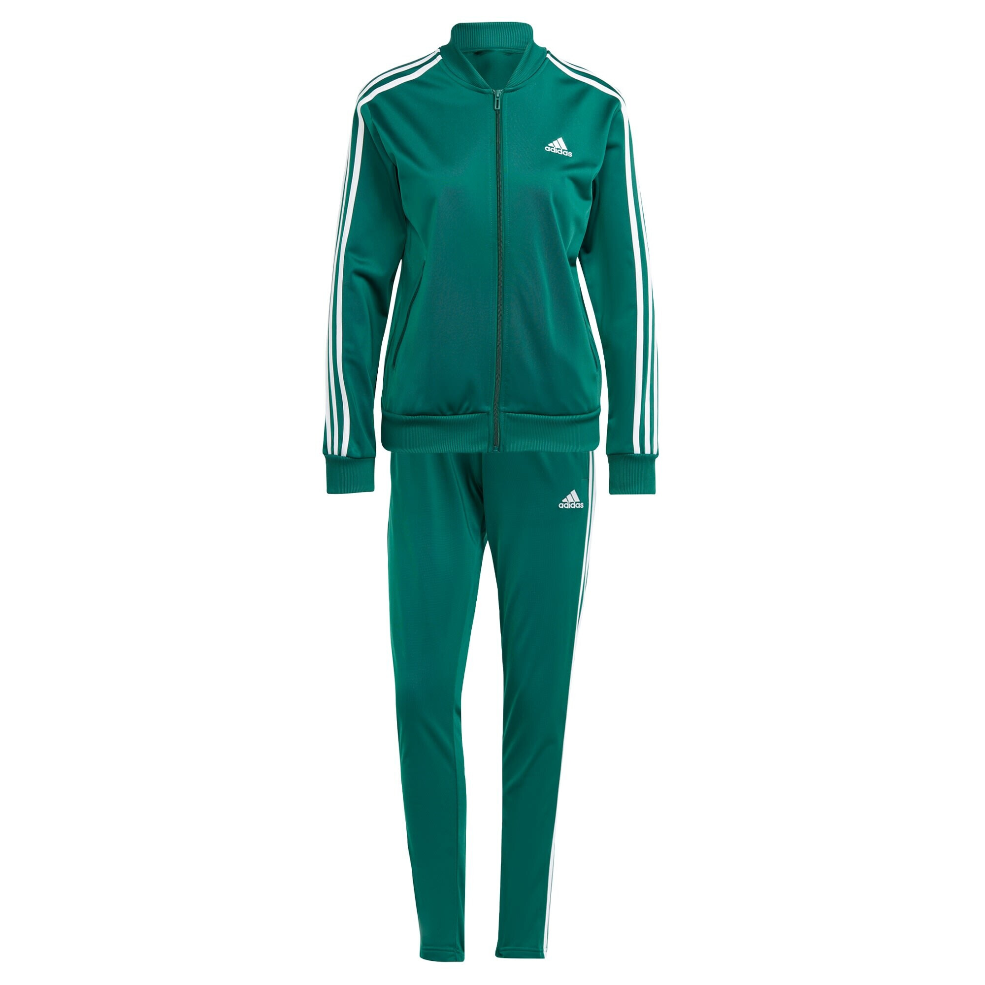 ADIDAS SPORTSWEAR Φόρμα 'Essentials' σμαραγδί / offwhite - Pepit.gr