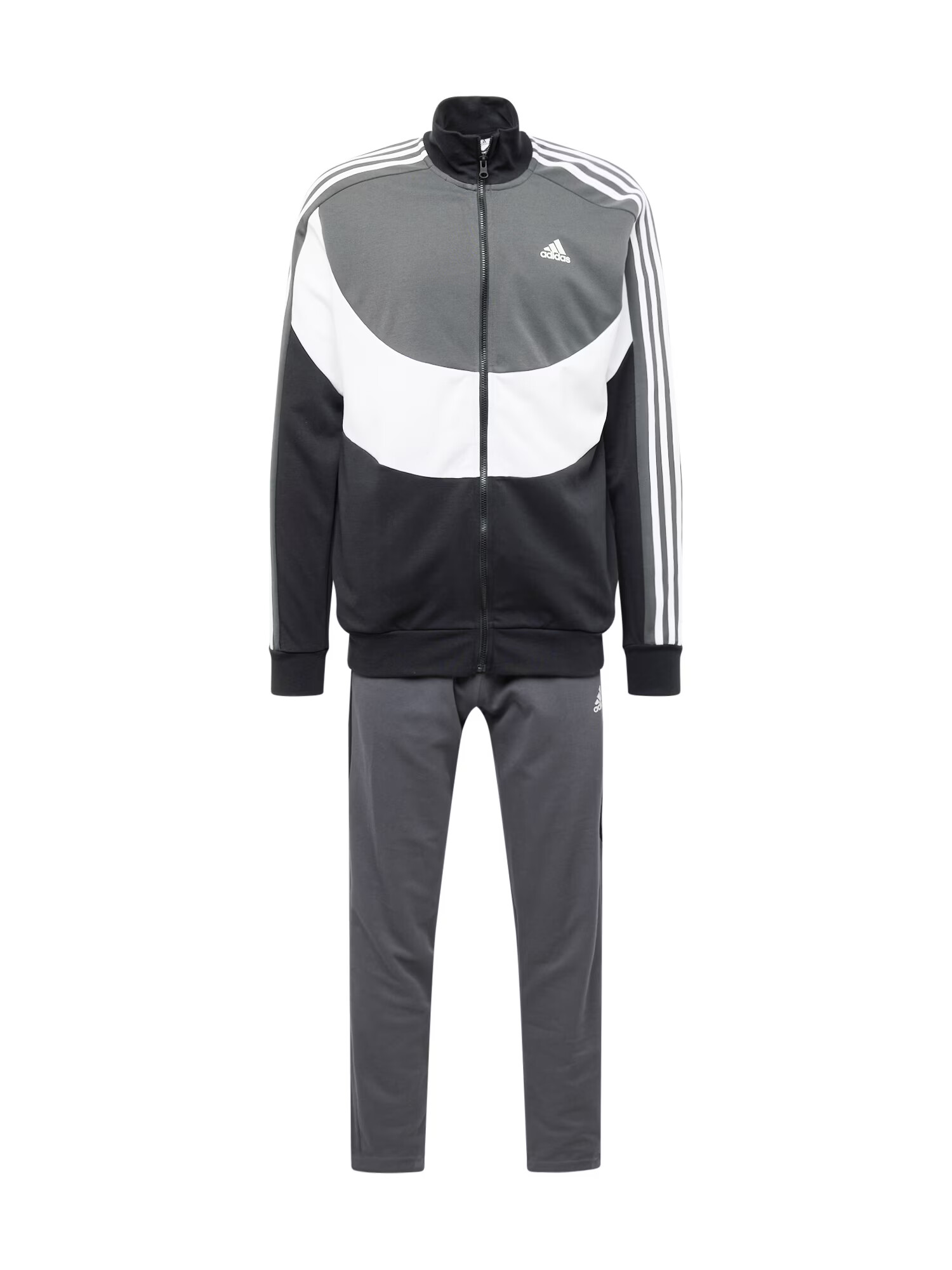 ADIDAS SPORTSWEAR Φόρμα γκρι / μαύρο / λευκό - Pepit.gr