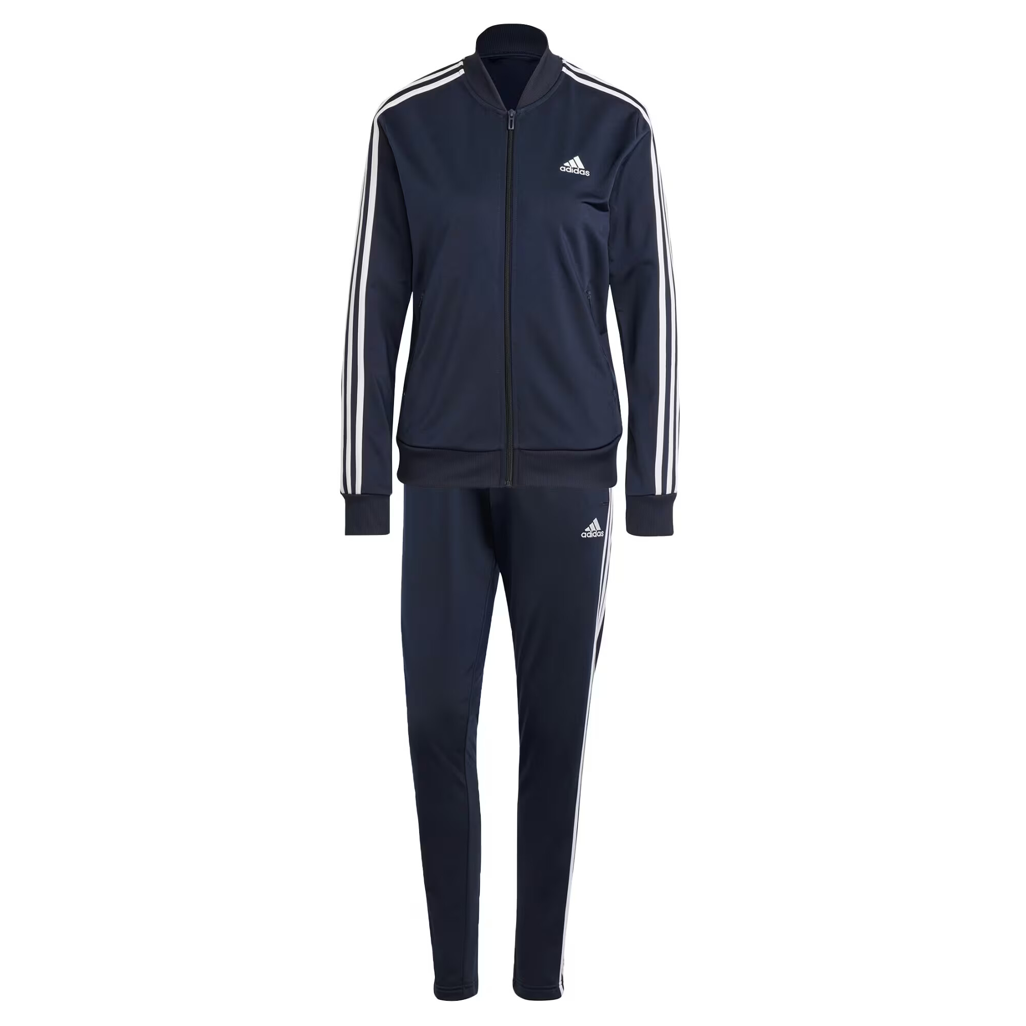 ADIDAS SPORTSWEAR Φόρμα 'Essentials' σκούρο μπλε / λευκό - Pepit.gr