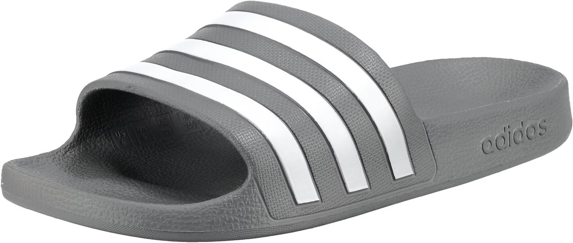 ADIDAS SPORTSWEAR Σαγιονάρα 'Adilette Aqua' γκρι / λευκό - Pepit.gr