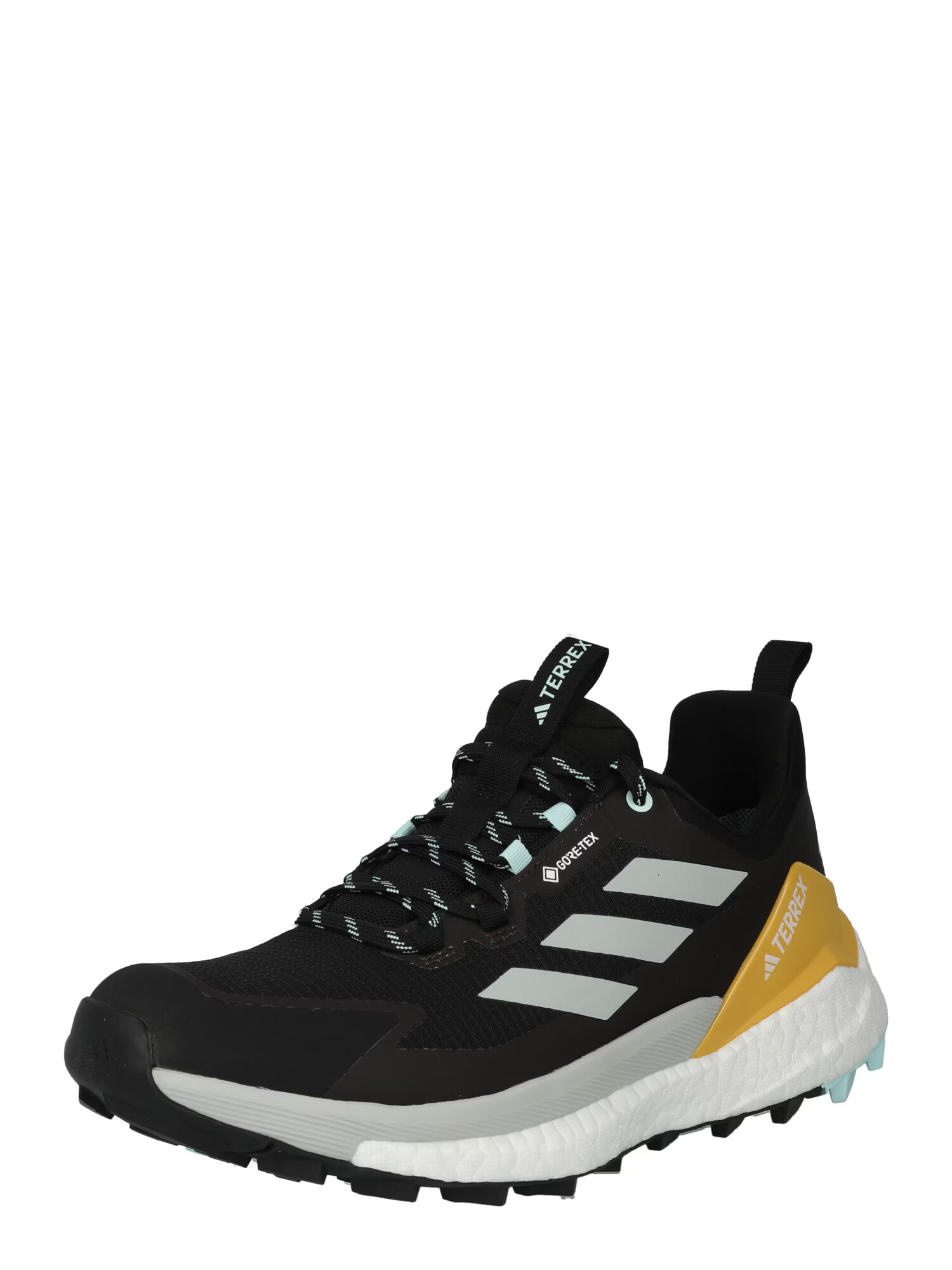 ADIDAS TERREX Χαμηλό παπούτσι 'Free Hiker 2.0 Low Gore-Tex' μπλε παστέλ / κίτρινο / μαύρο - Pepit.gr