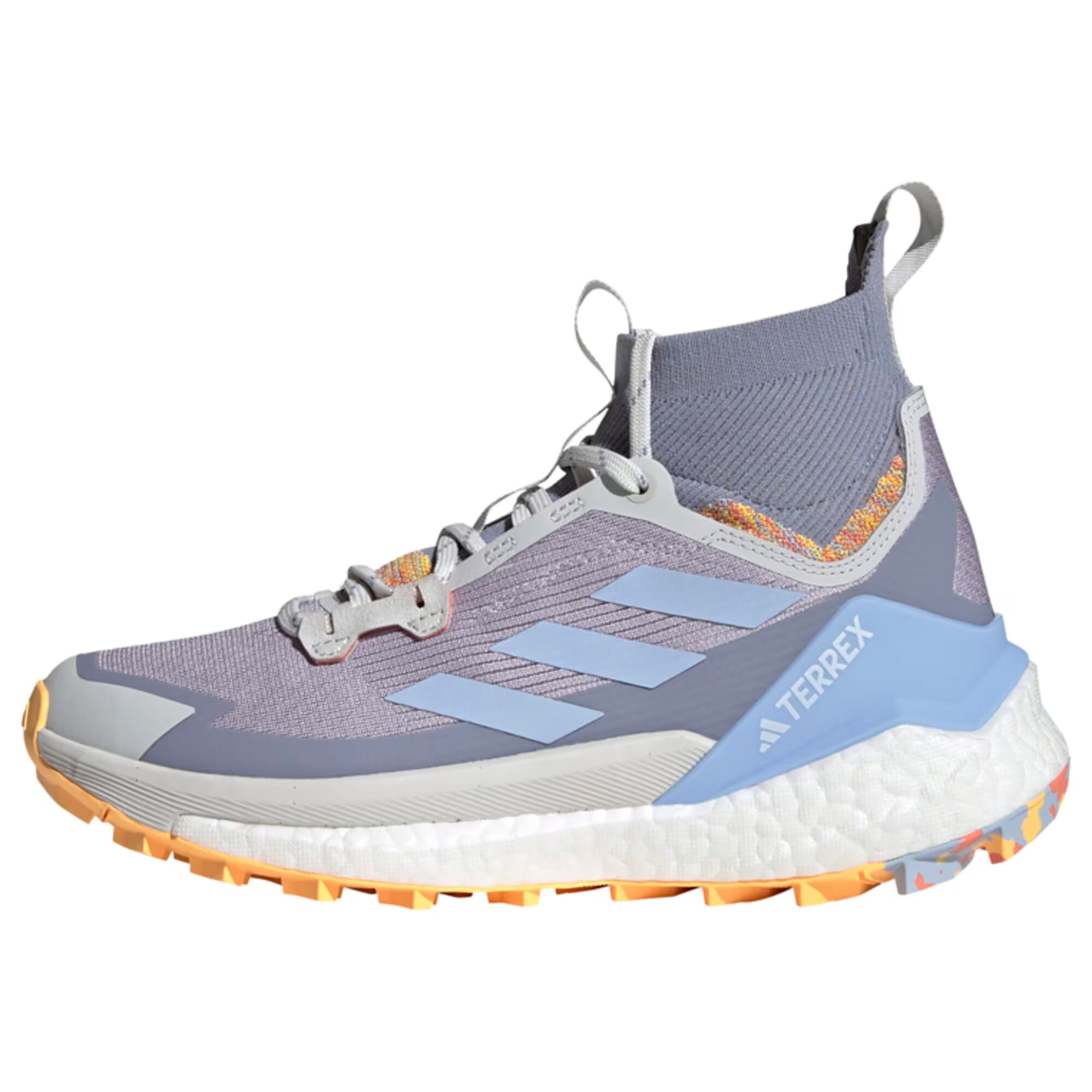 ADIDAS TERREX Χαμηλό παπούτσι 'Free Hiker 2.0' γκρι / μπλε βιολετί / ασημί / λευκό - Pepit.gr