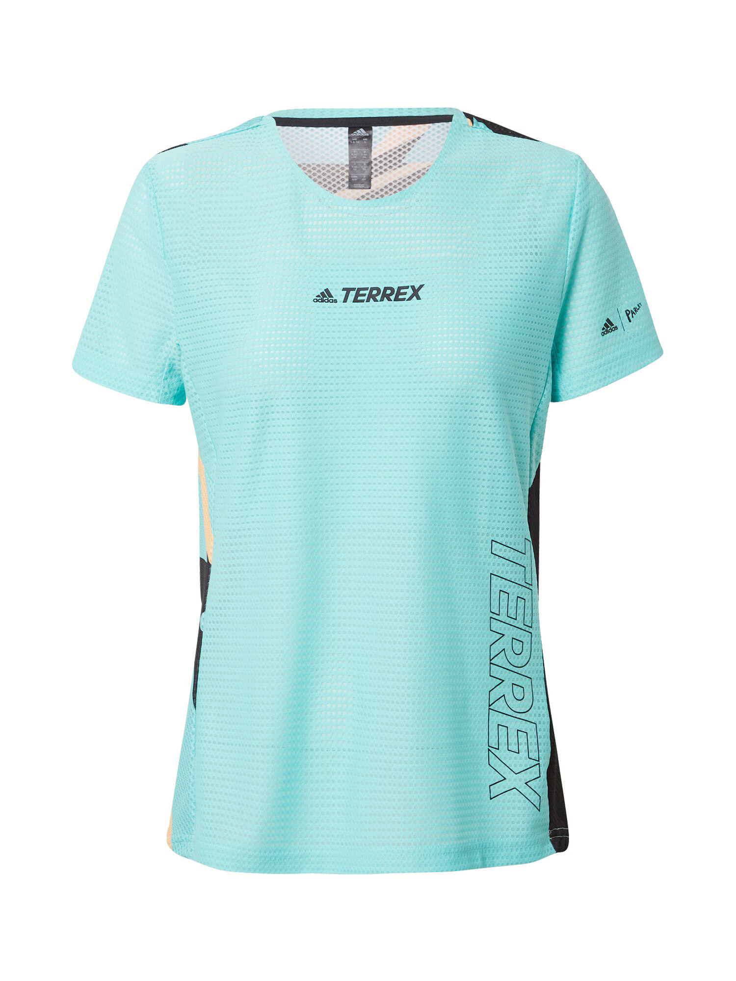 ADIDAS TERREX Λειτουργικό μπλουζάκι 'Parley Agravic TR Pro' τιρκουάζ / ανάμεικτα χρώματα - Pepit.gr