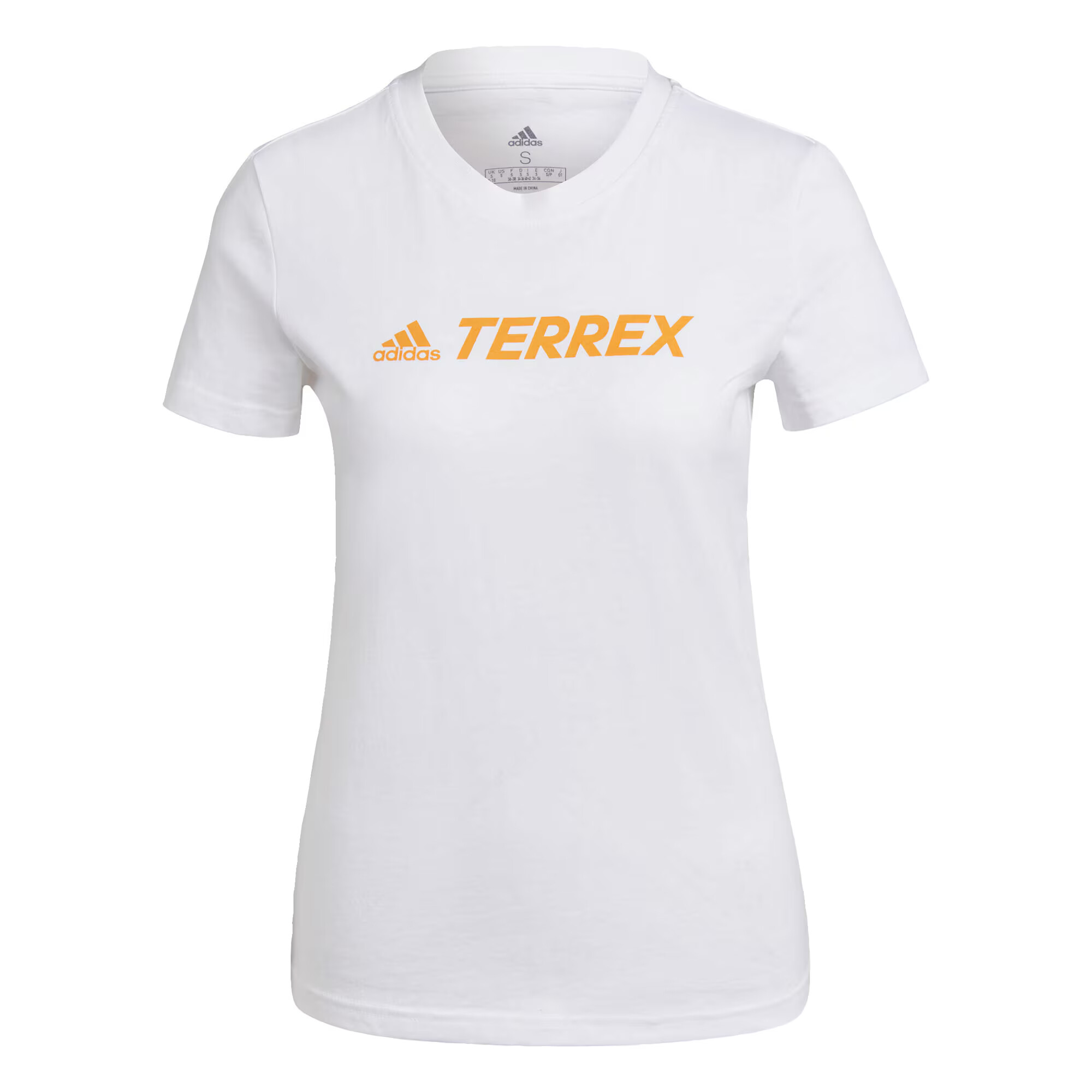 ADIDAS TERREX Λειτουργικό μπλουζάκι πορτοκαλί / λευκό - Pepit.gr