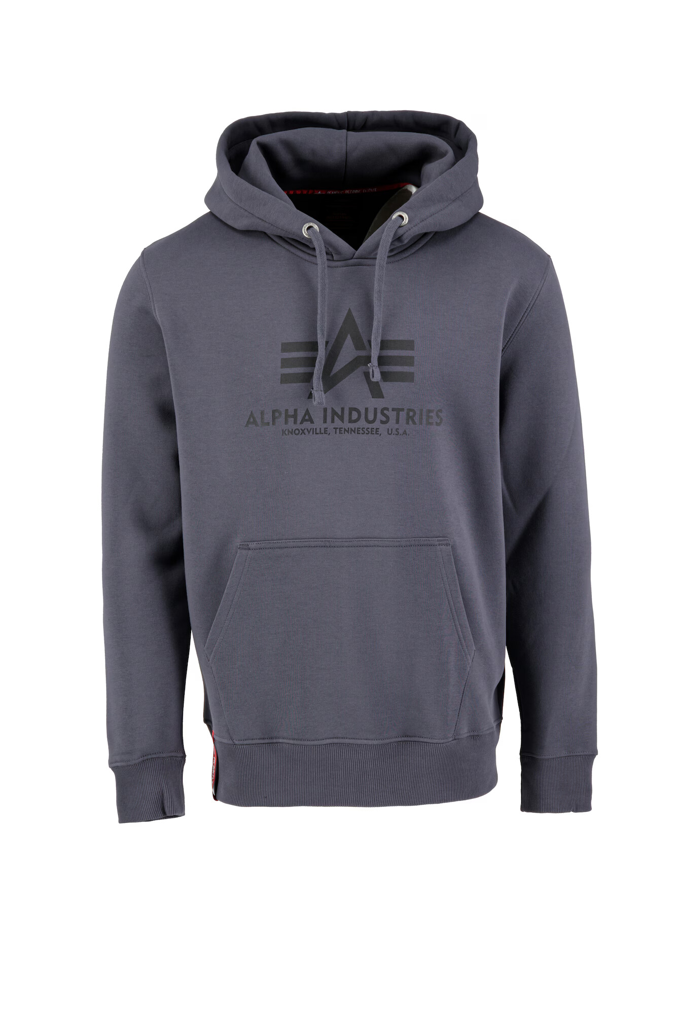 ALPHA INDUSTRIES Μπλούζα φούτερ σκούρο γκρι / μαύρο - Pepit.gr