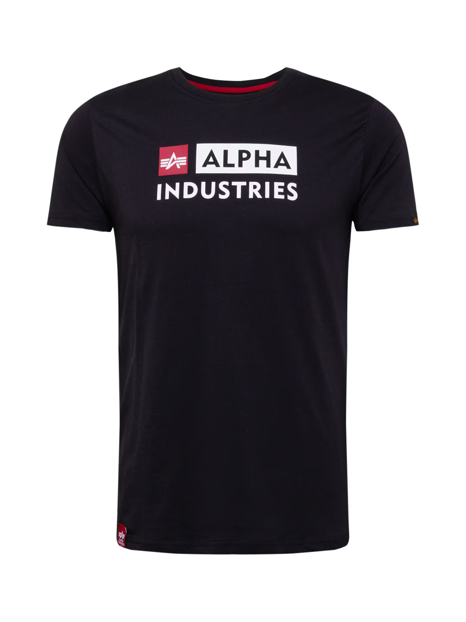 ALPHA INDUSTRIES Μπλουζάκι κόκκινο / μαύρο / λευκό - Pepit.gr