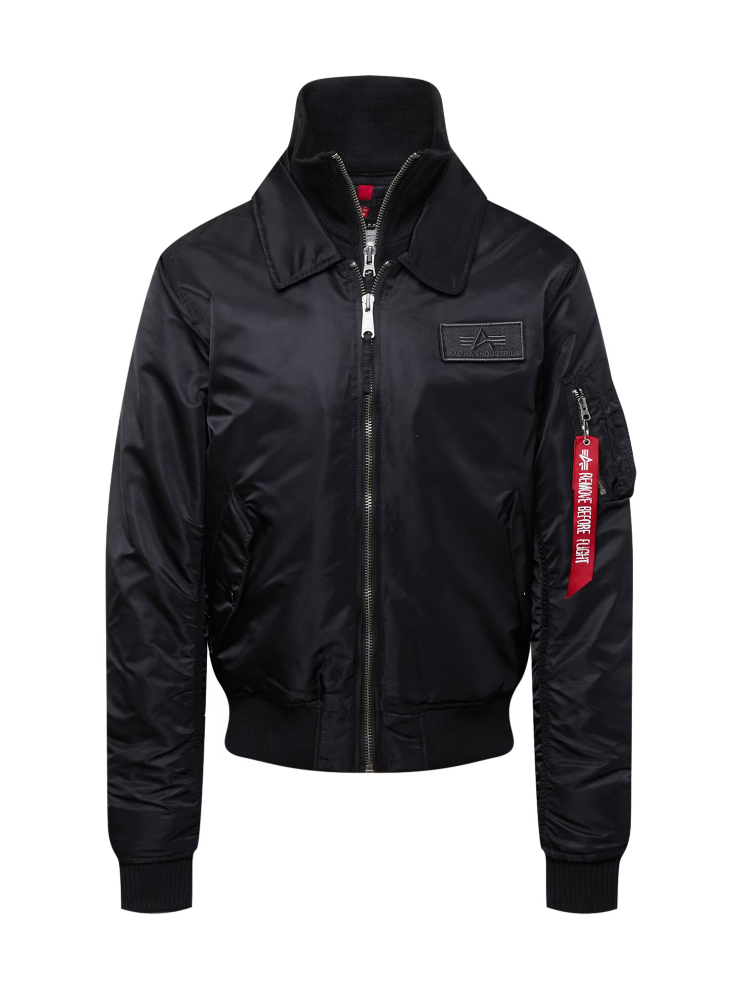 ALPHA INDUSTRIES Φθινοπωρινό και ανοιξιάτικο μπουφάν 'CWU Jet Blast' κόκκινο / μαύρο / λευκό - Pepit.gr