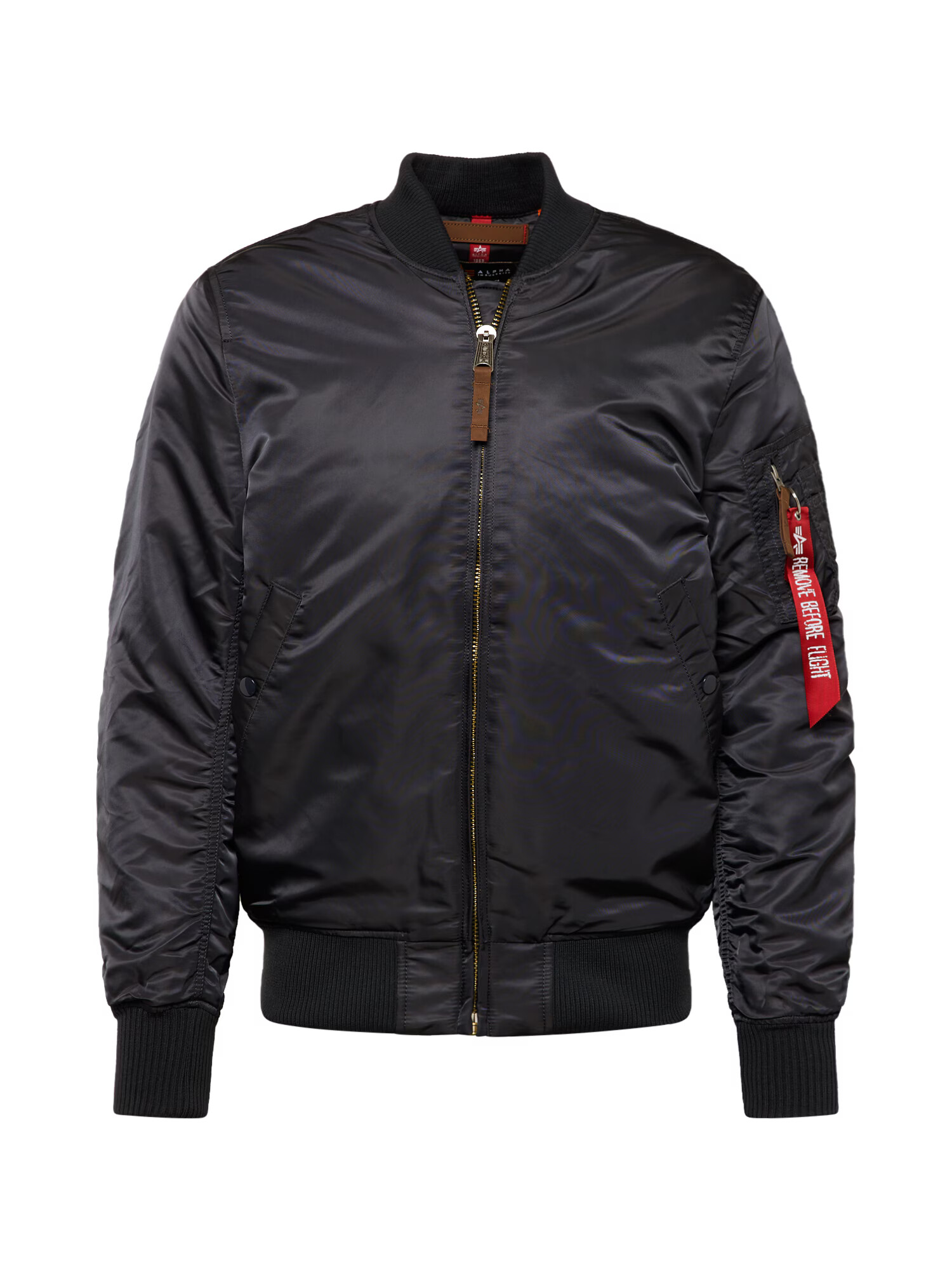 ALPHA INDUSTRIES Φθινοπωρινό και ανοιξιάτικο μπουφάν 'MA-1 VF 59' ανθρακί / αιματί - Pepit.gr