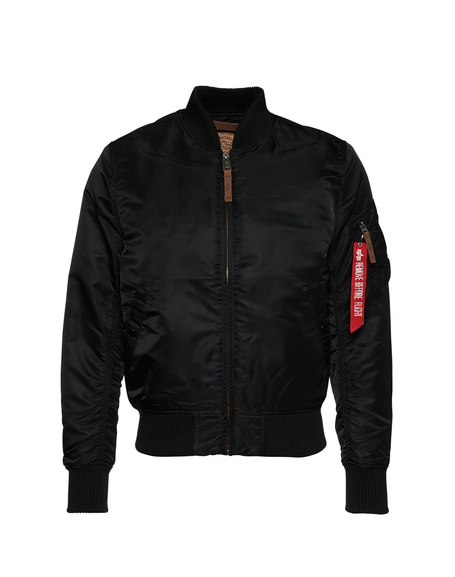 ALPHA INDUSTRIES Φθινοπωρινό και ανοιξιάτικο μπουφάν 'MA-1 VF 59' μαύρο - Pepit.gr