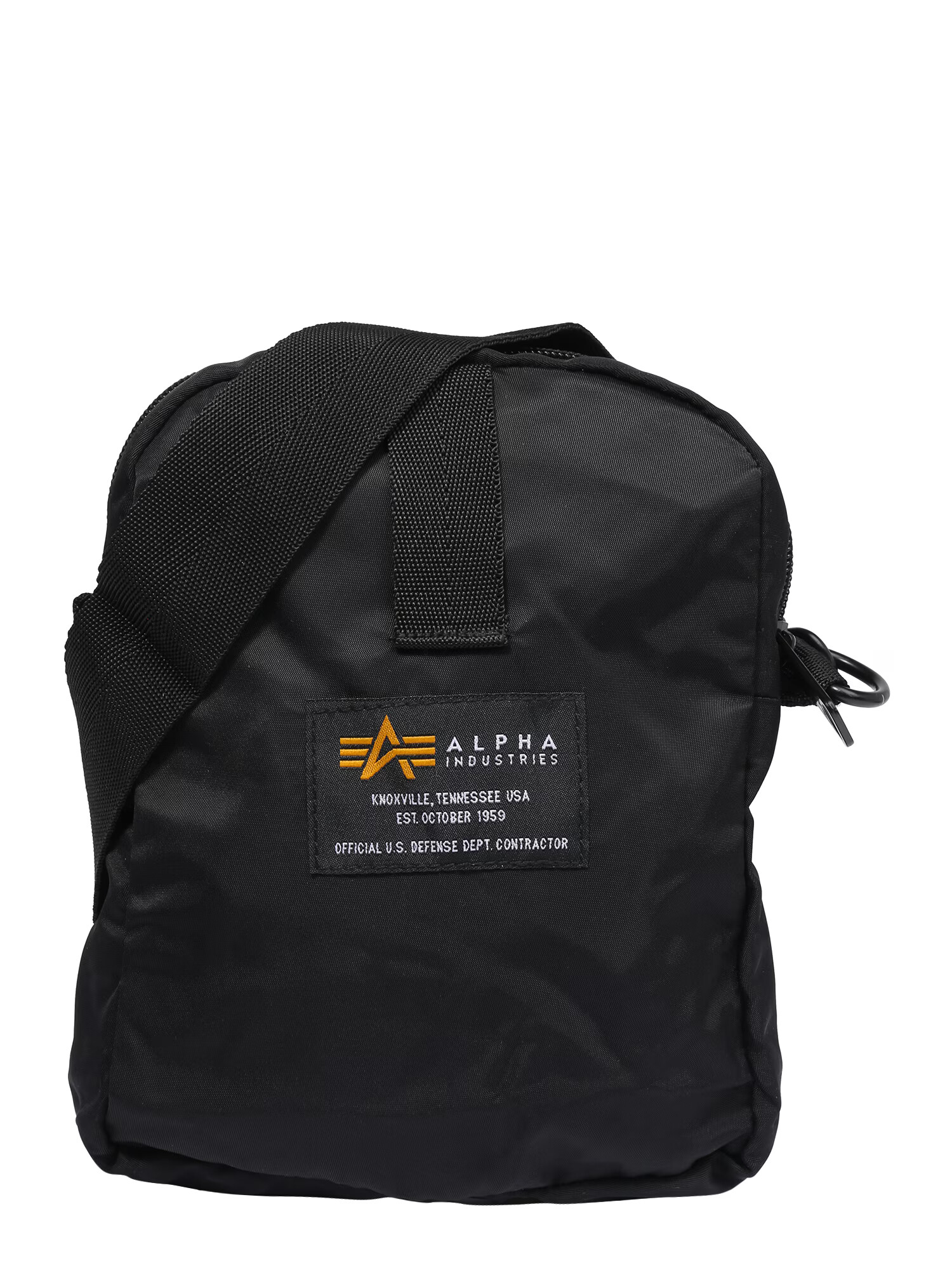 ALPHA INDUSTRIES Τσάντα ώμου 'Crew Carry' μαύρο - Pepit.gr