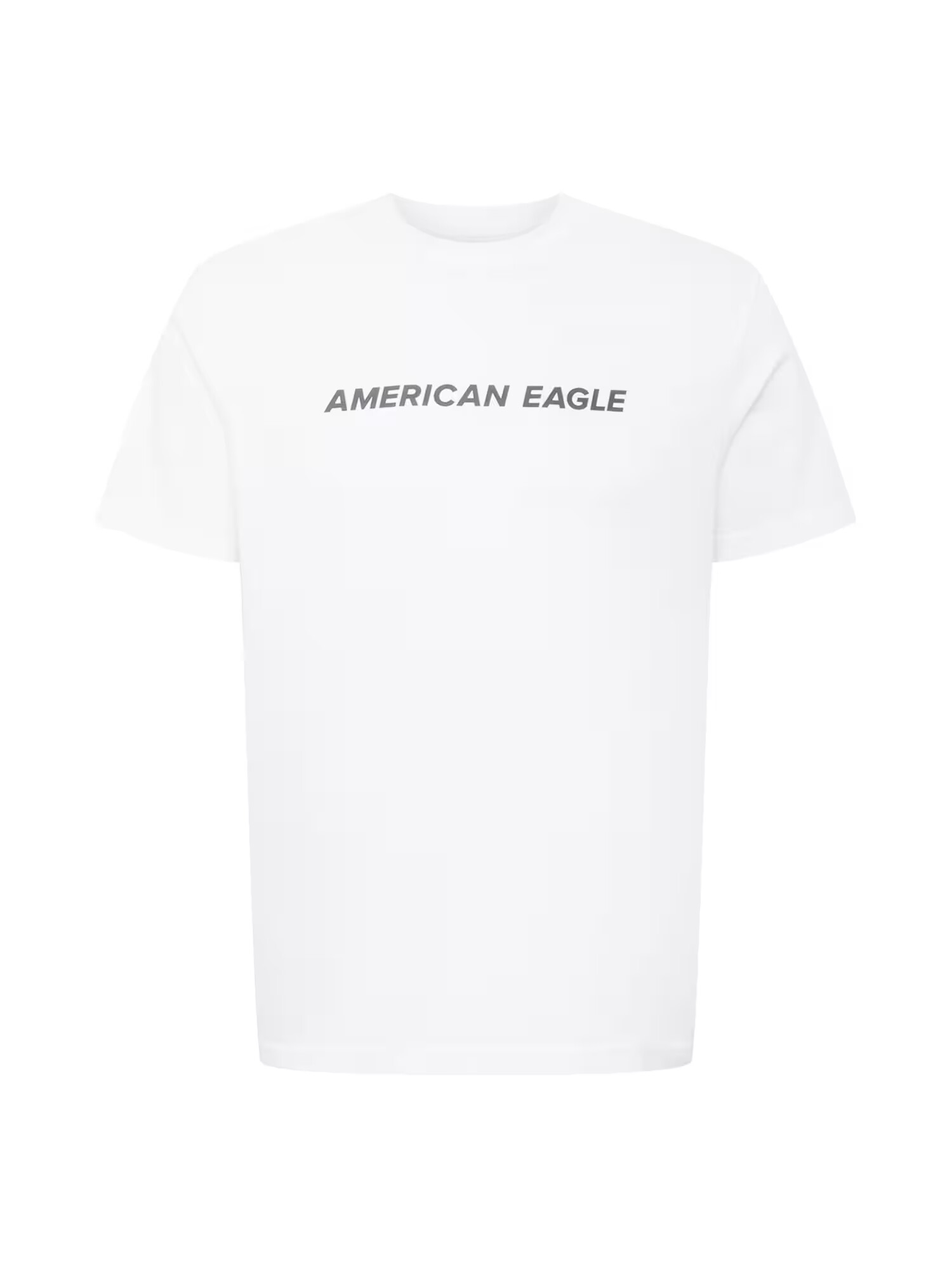 American Eagle Μπλουζάκι μαύρο / λευκό - Pepit.gr