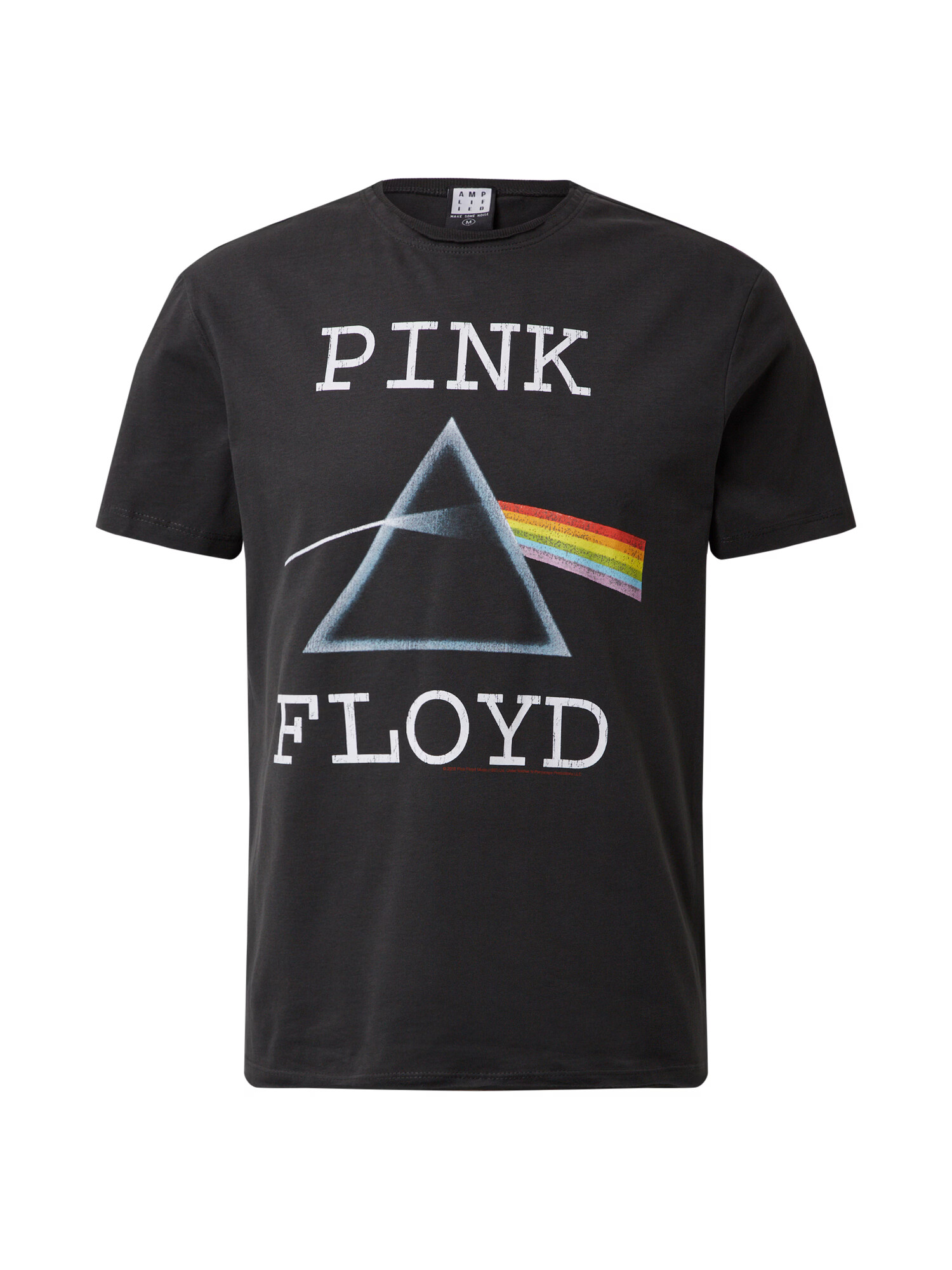 AMPLIFIED Μπλουζάκι 'PINK FLOYD DARK SIDE OF THE MOON' σκούρο γκρι - Pepit.gr