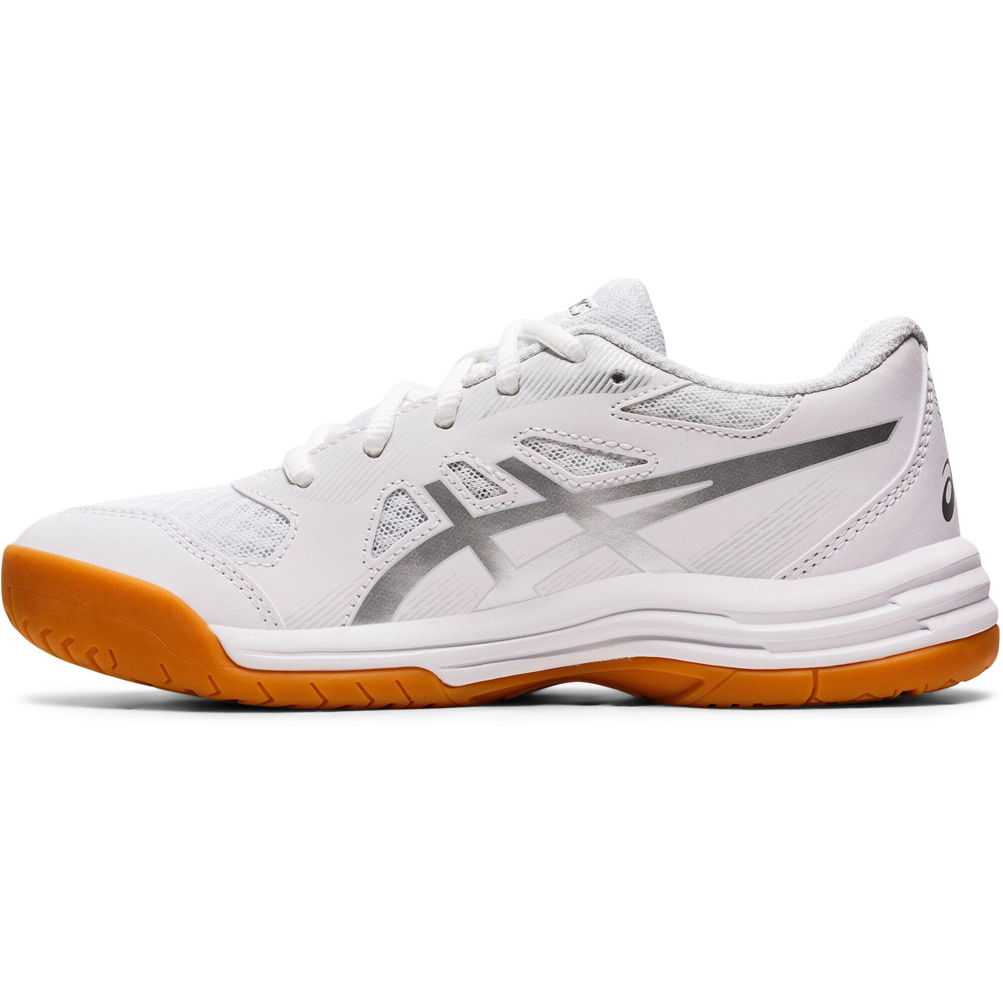 ASICS Αθλητικό παπούτσι 'UPCOURT 5 GS' ασημί / λευκό - Pepit.gr