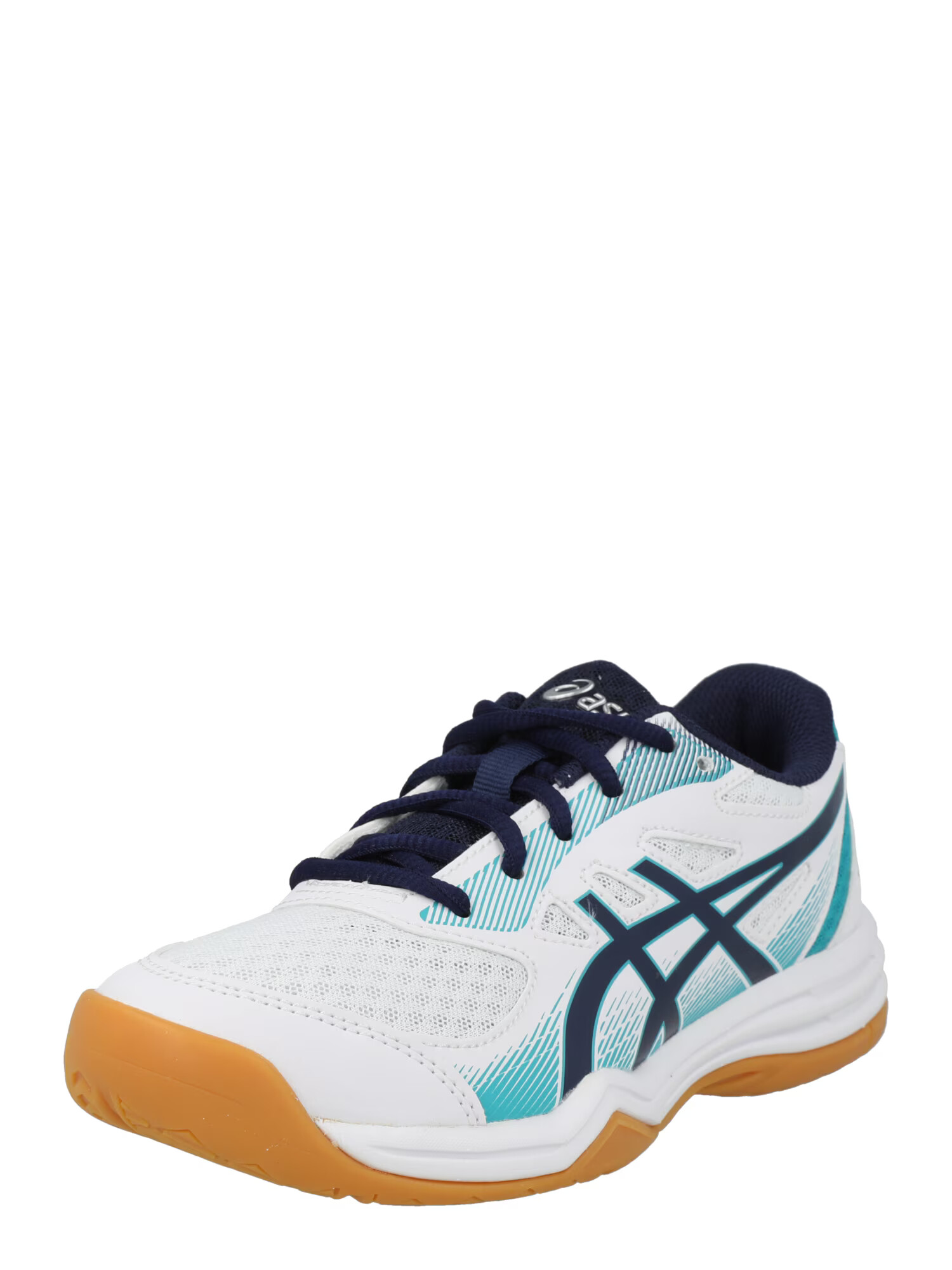 ASICS Αθλητικό παπούτσι 'Upcourt 5' ναυτικό μπλε / μπλε κυανό / λευκό - Pepit.gr