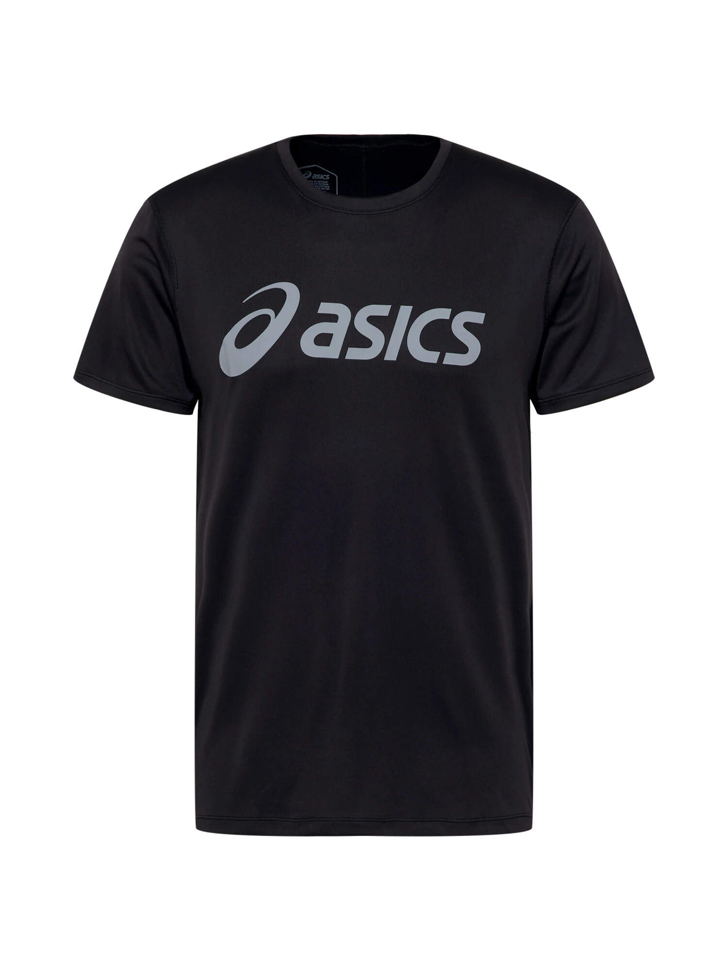 ASICS Λειτουργικό μπλουζάκι γκρι / μαύρο - Pepit.gr