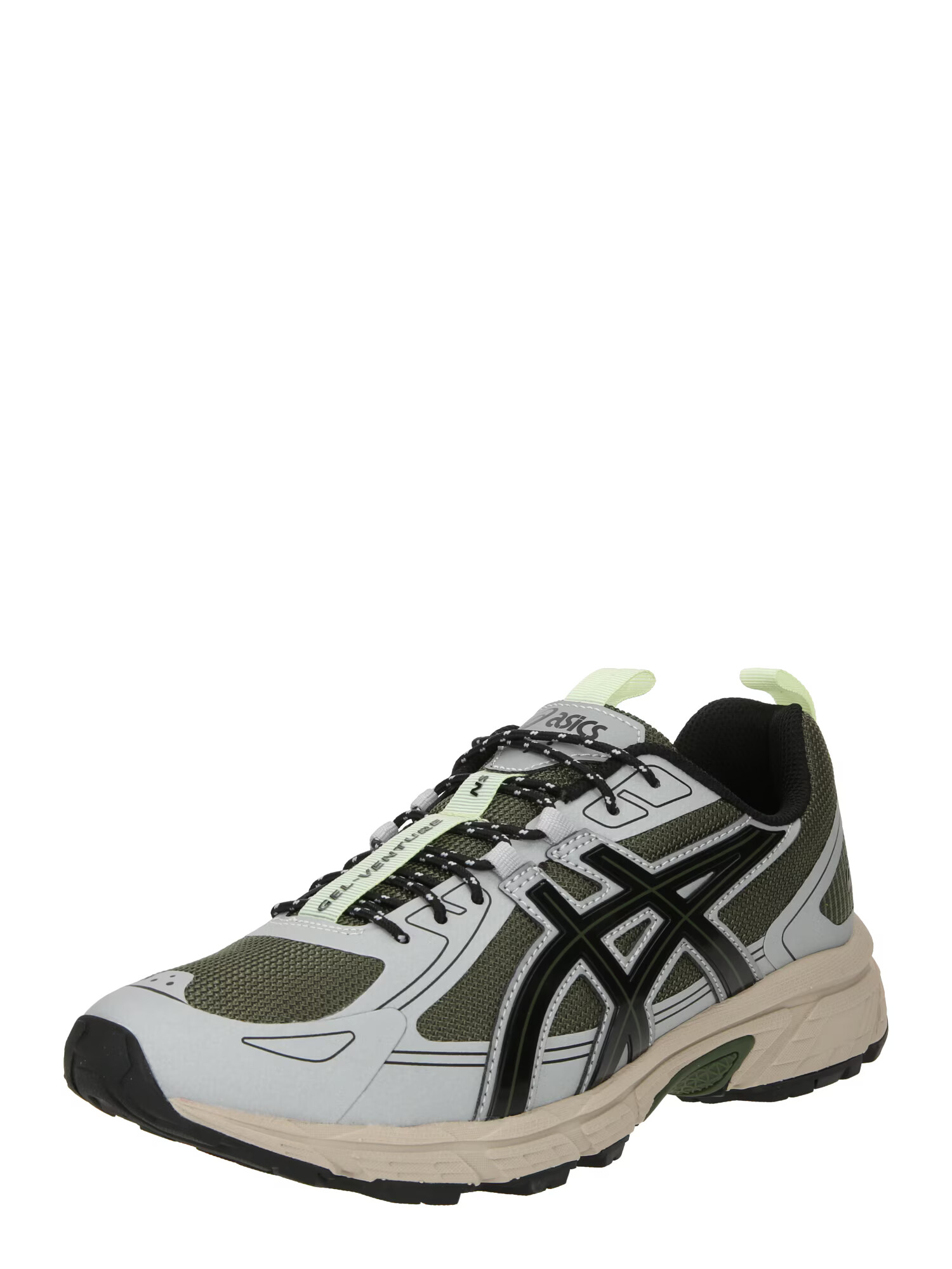 ASICS SportStyle Σνίκερ χαμηλό 'VENTURE 6' ανοικτό γκρι / πράσινο / μαύρο - Pepit.gr