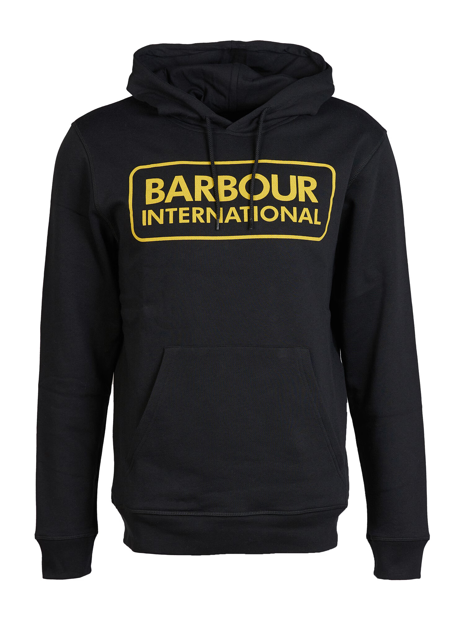 Barbour International Μπλούζα φούτερ 'Pop Over' κίτρινο / μαύρο - Pepit.gr